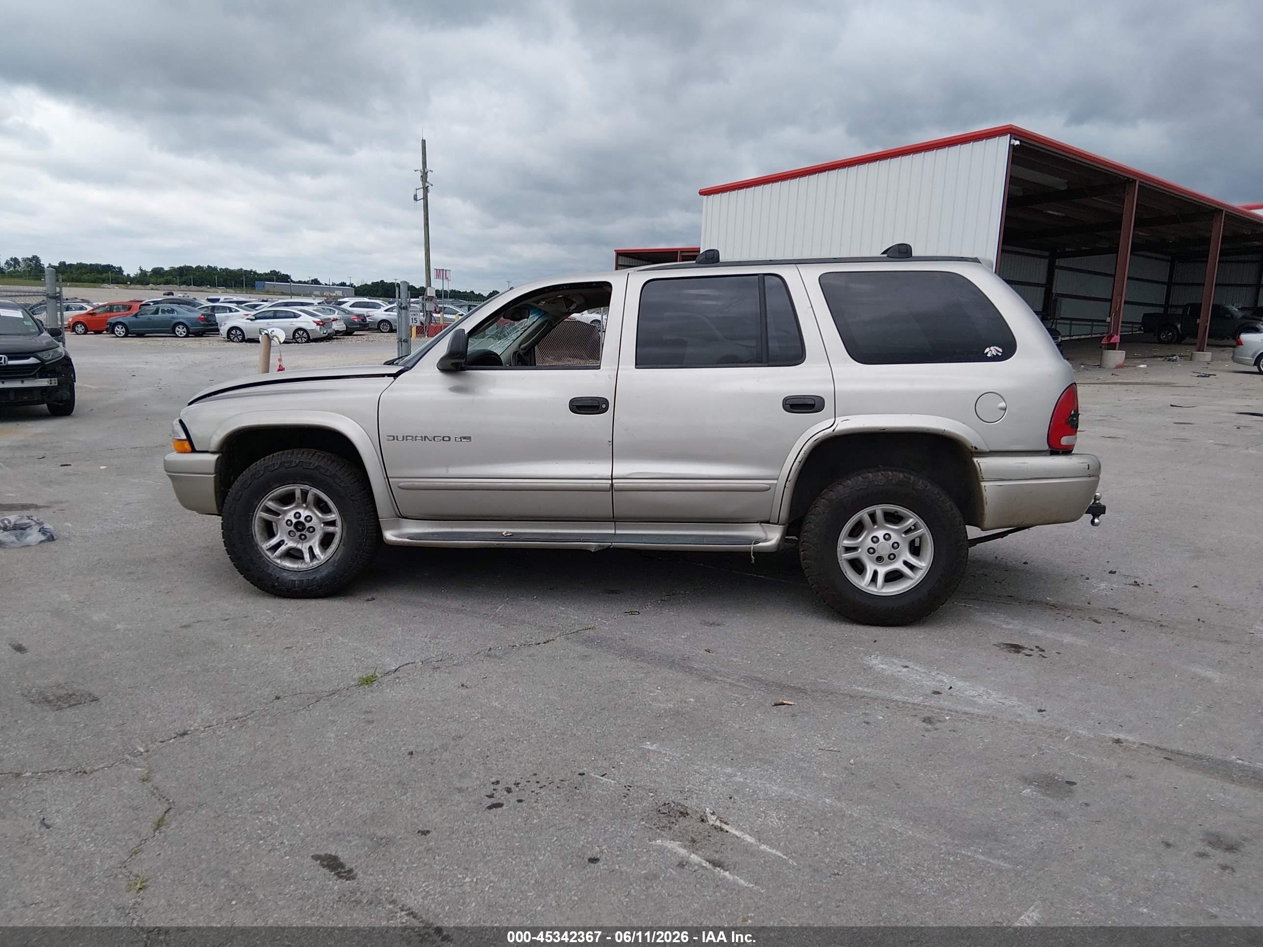 2001 Dodge Durango   Gold vin: 1B4HS28N11F544723