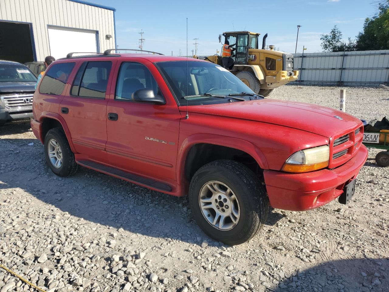 2001 Dodge Durango Red vin: 1B4HS28N21F639985