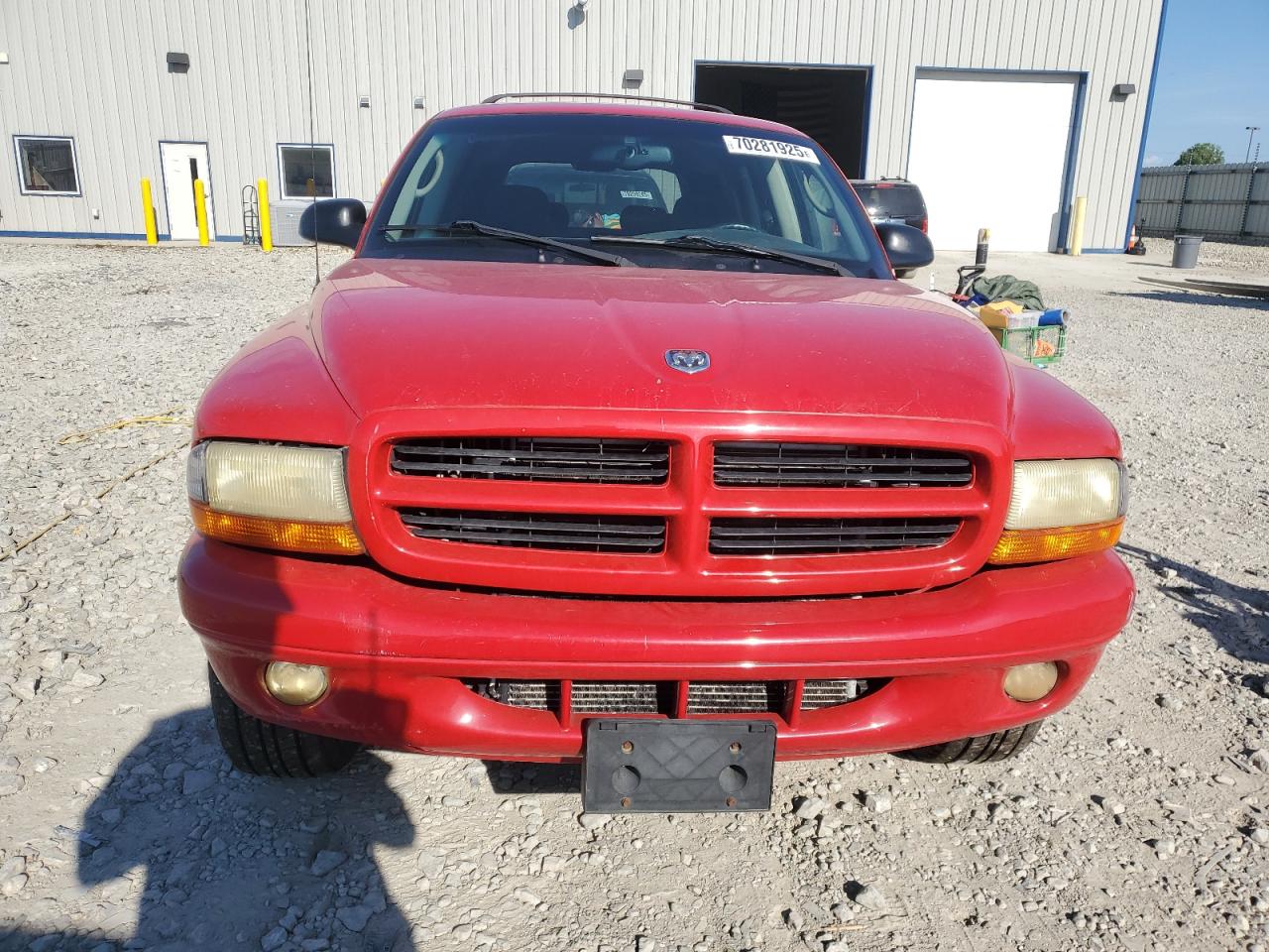 2001 Dodge Durango Red vin: 1B4HS28N21F639985