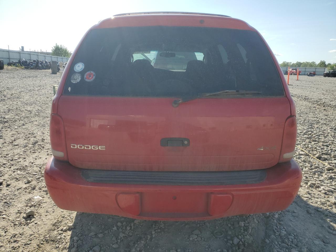 2001 Dodge Durango Red vin: 1B4HS28N21F639985