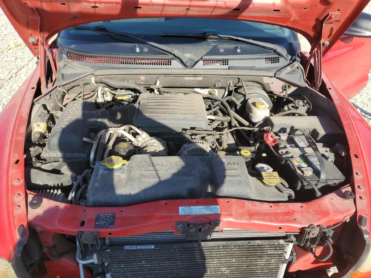2001 Dodge Durango Red vin: 1B4HS28N21F639985