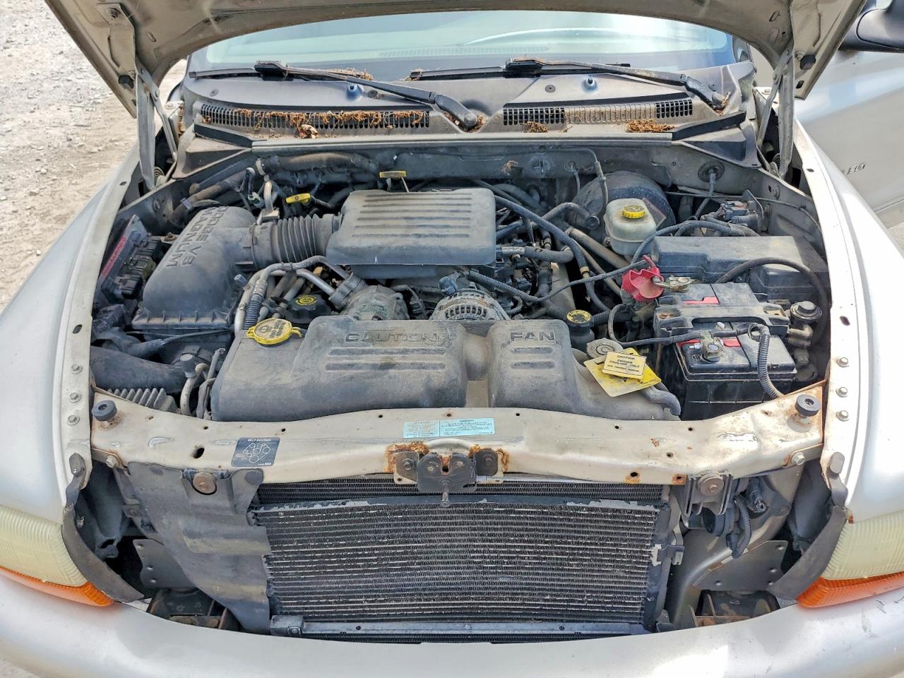 2001 Dodge Durango Серебряный vin: 1B4HS28N41F630169