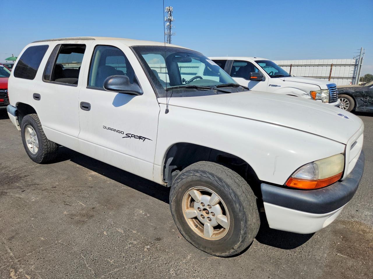 2001 Dodge Durango Белый vin: 1B4HS28N51F577353