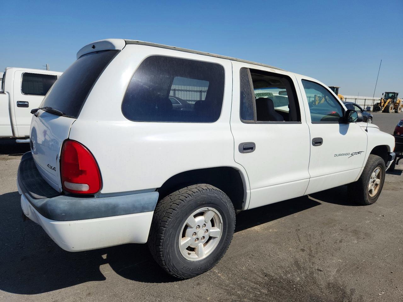 2001 Dodge Durango White vin: 1B4HS28N51F577353