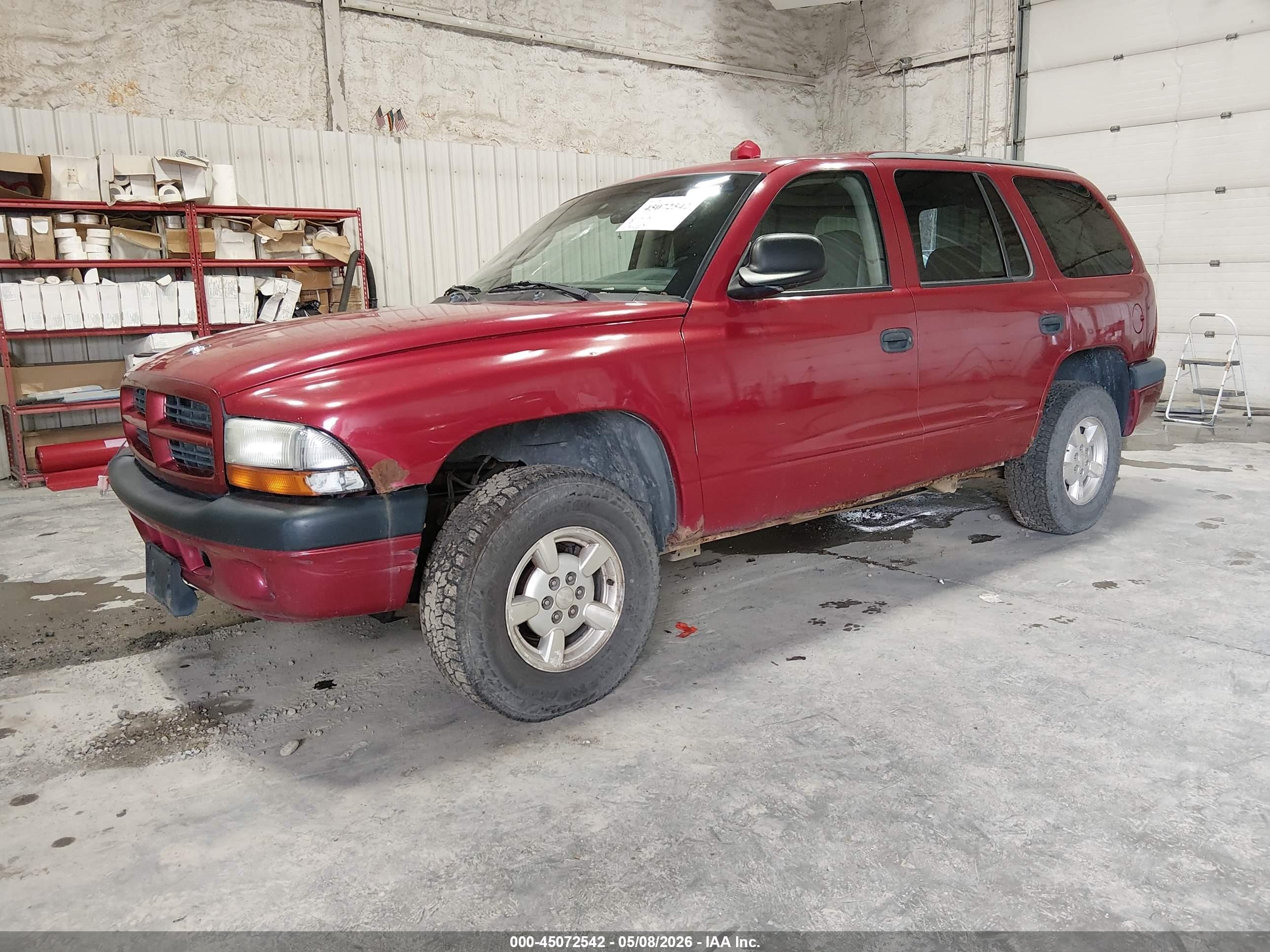 2001 Dodge Durango   Red vin: 1B4HS28N51F581578