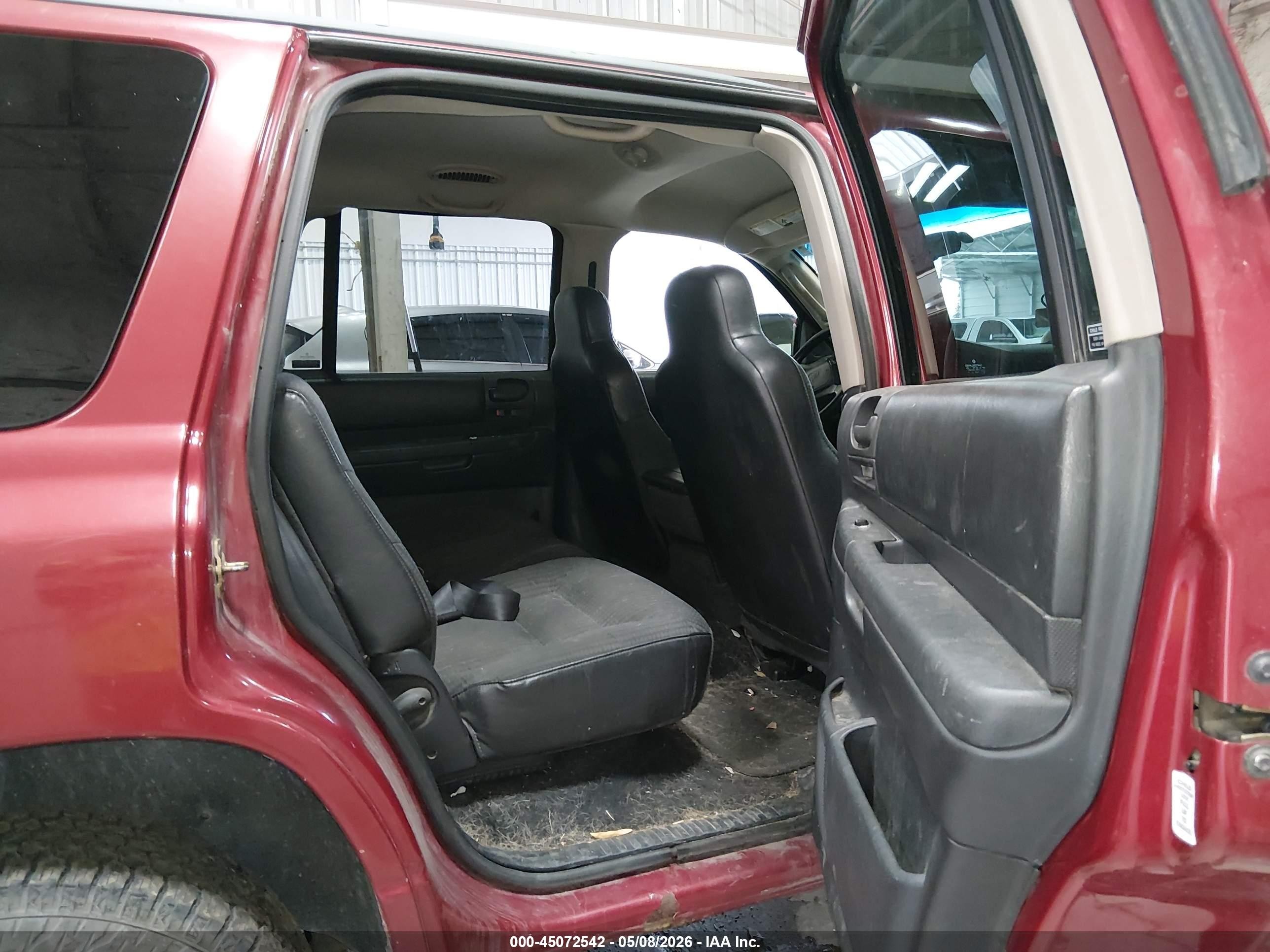 2001 Dodge Durango   Red vin: 1B4HS28N51F581578