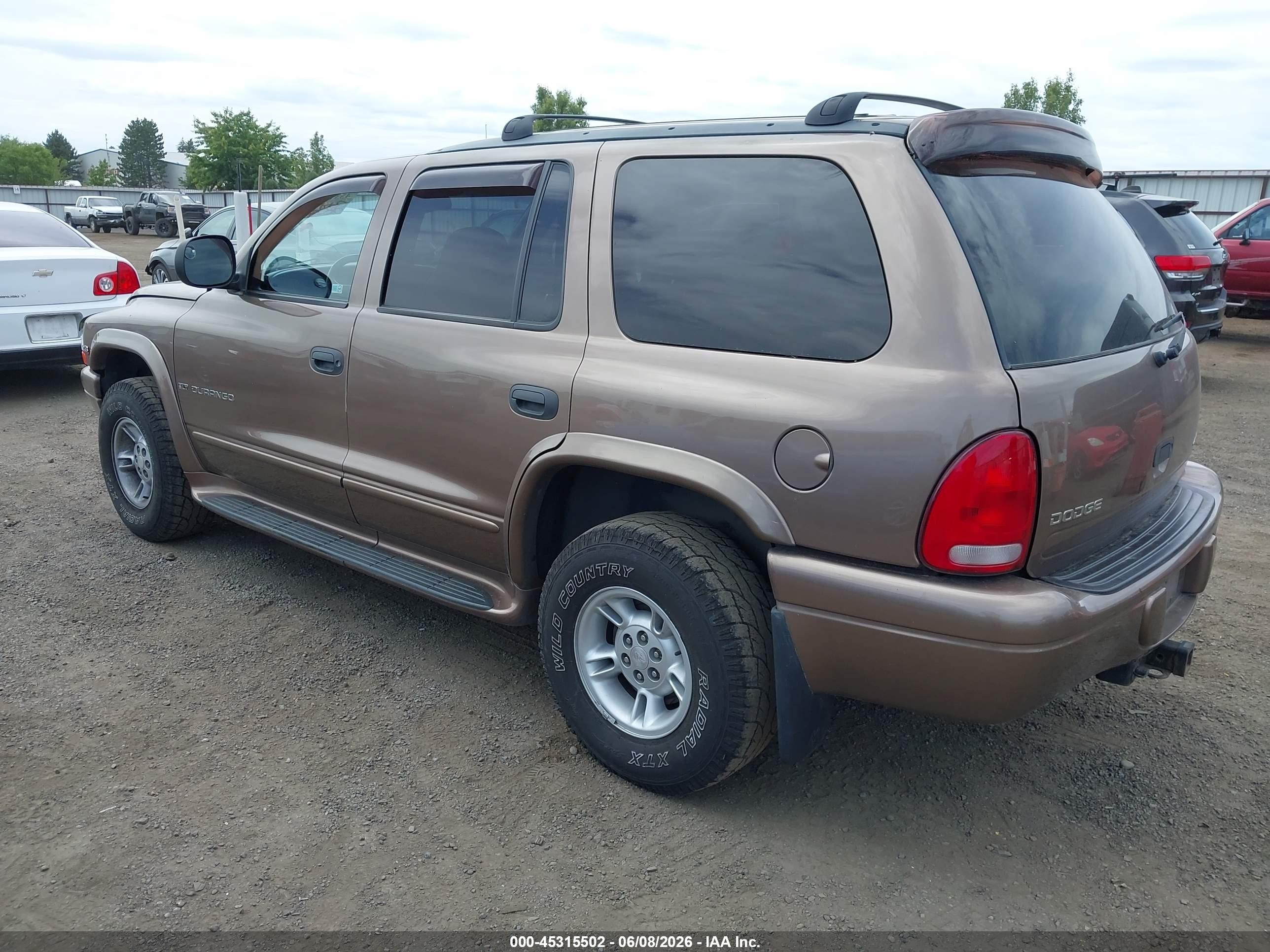 2000 Dodge Durango   Brown vin: 1B4HS28N5YF258576