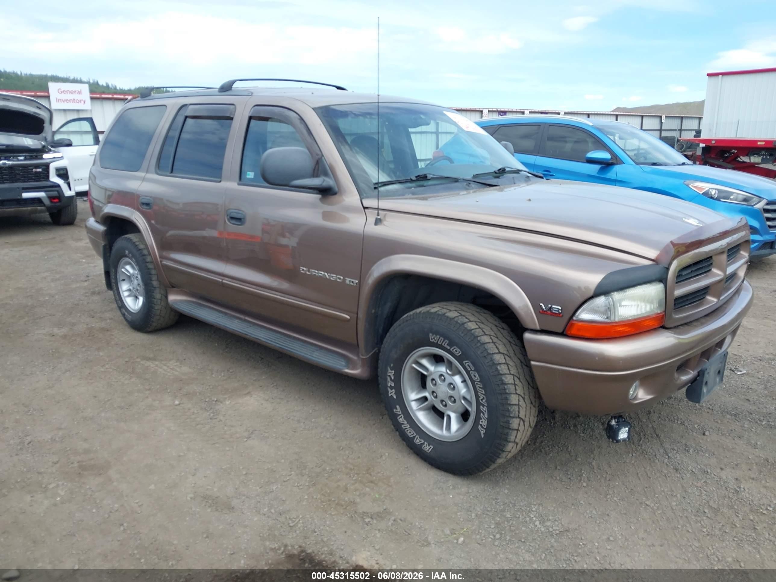 2000 Dodge Durango   Brown vin: 1B4HS28N5YF258576
