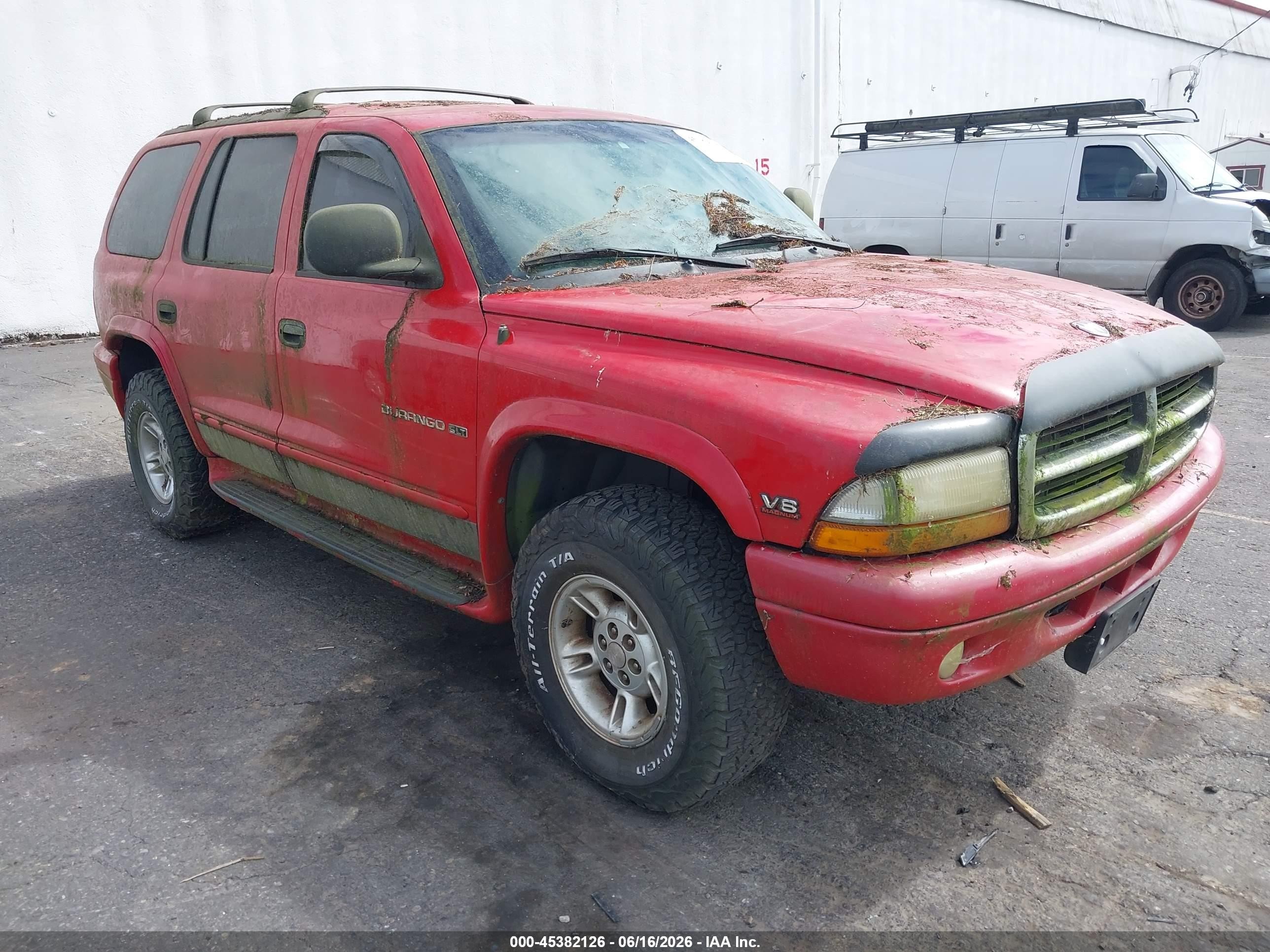 2000 Dodge Durango   Red vin: 1B4HS28N5YF267682