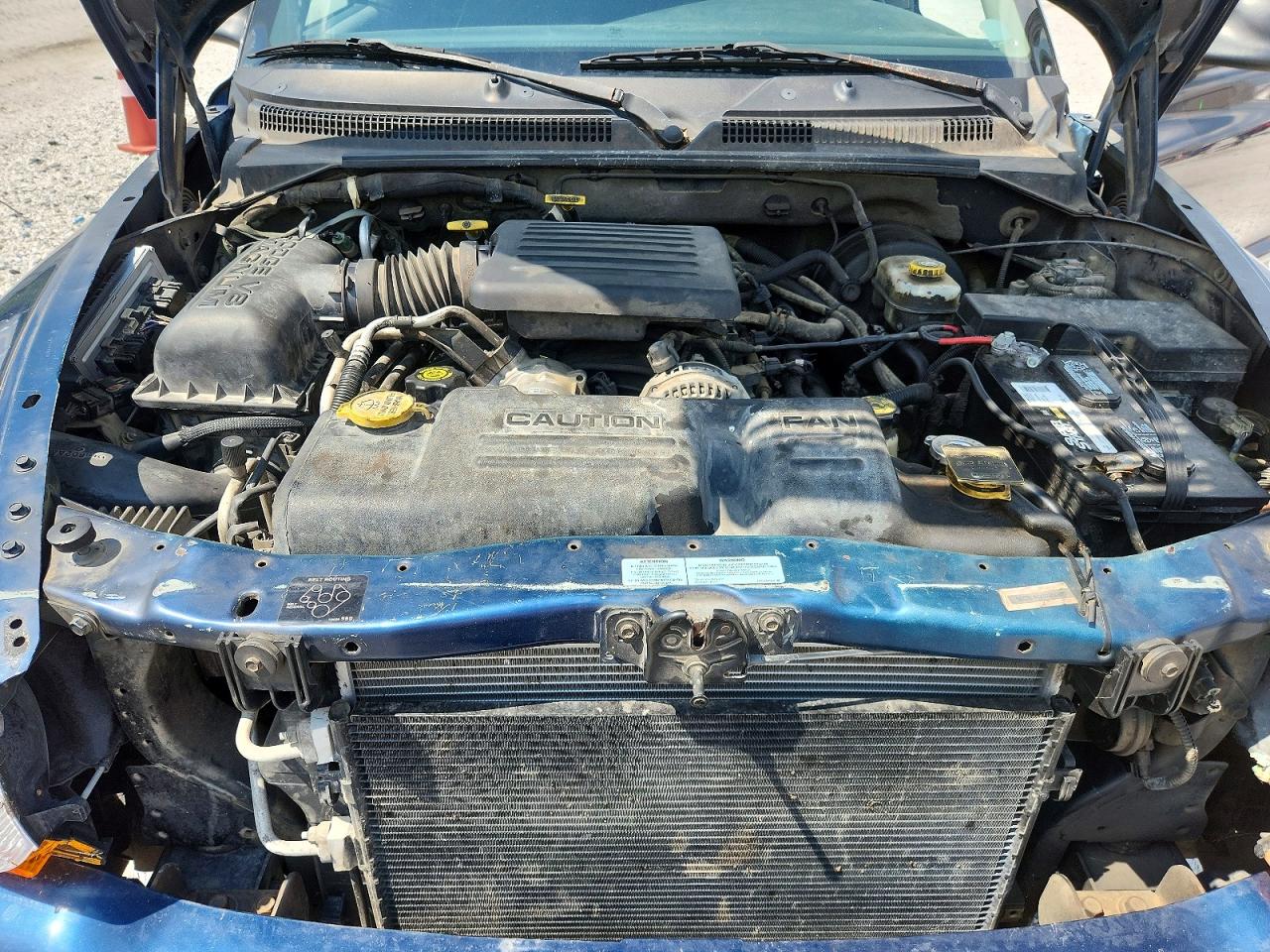 2001 Dodge Durango Blue vin: 1B4HS28N61F563915