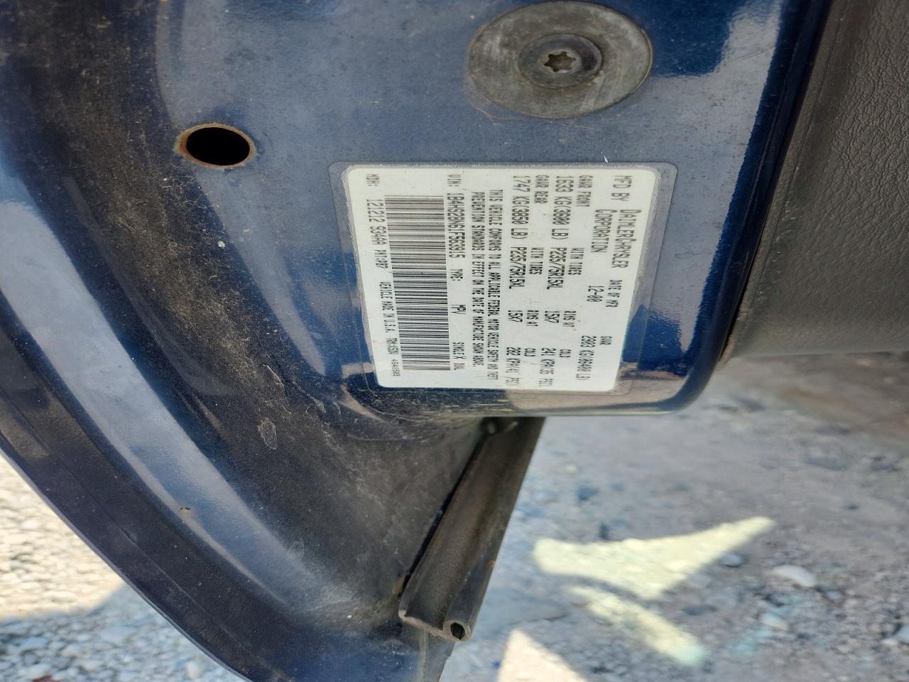 2001 Dodge Durango Blue vin: 1B4HS28N61F563915