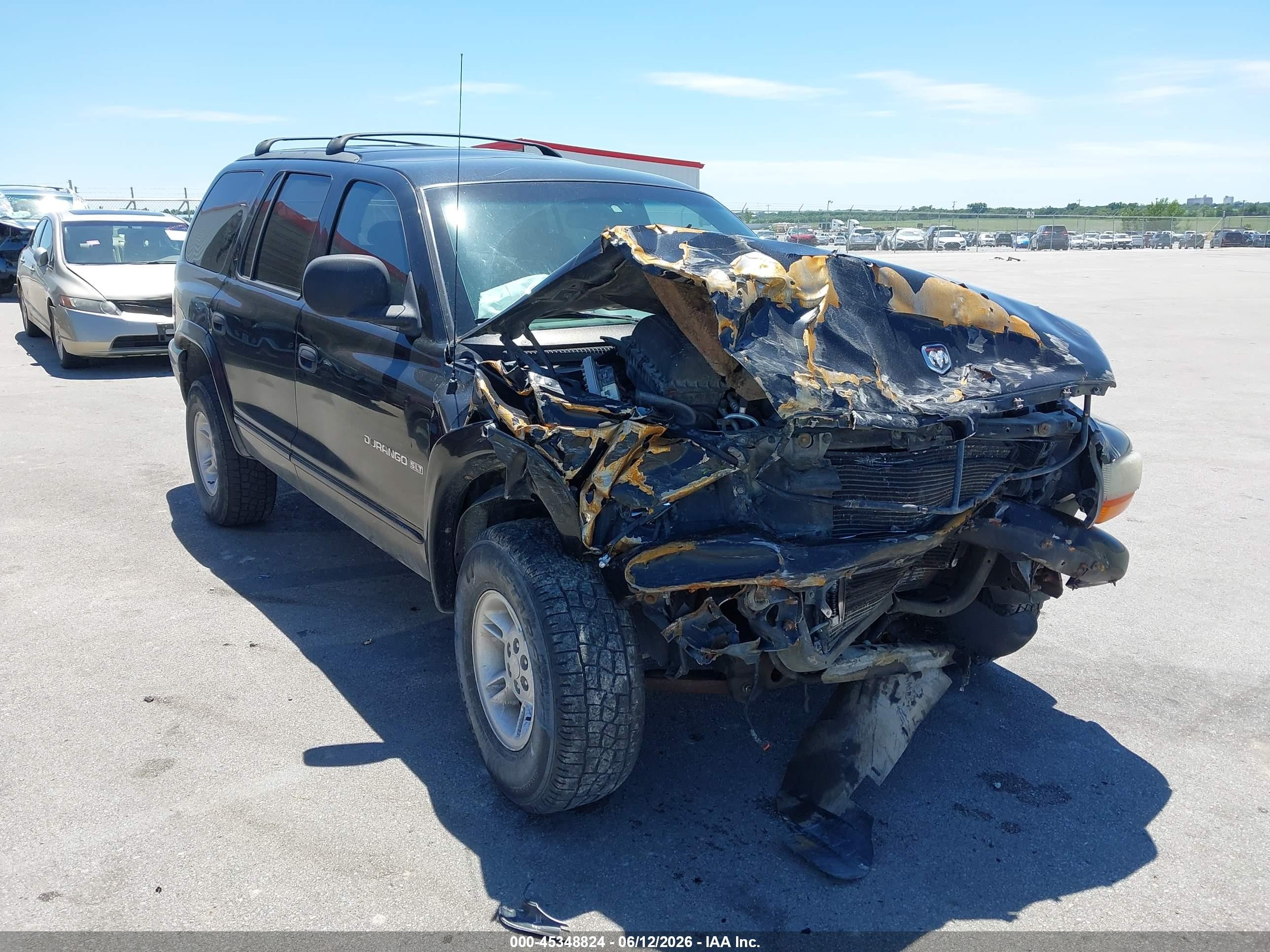 2000 Dodge Durango Black vin: 1B4HS28N6YF286080