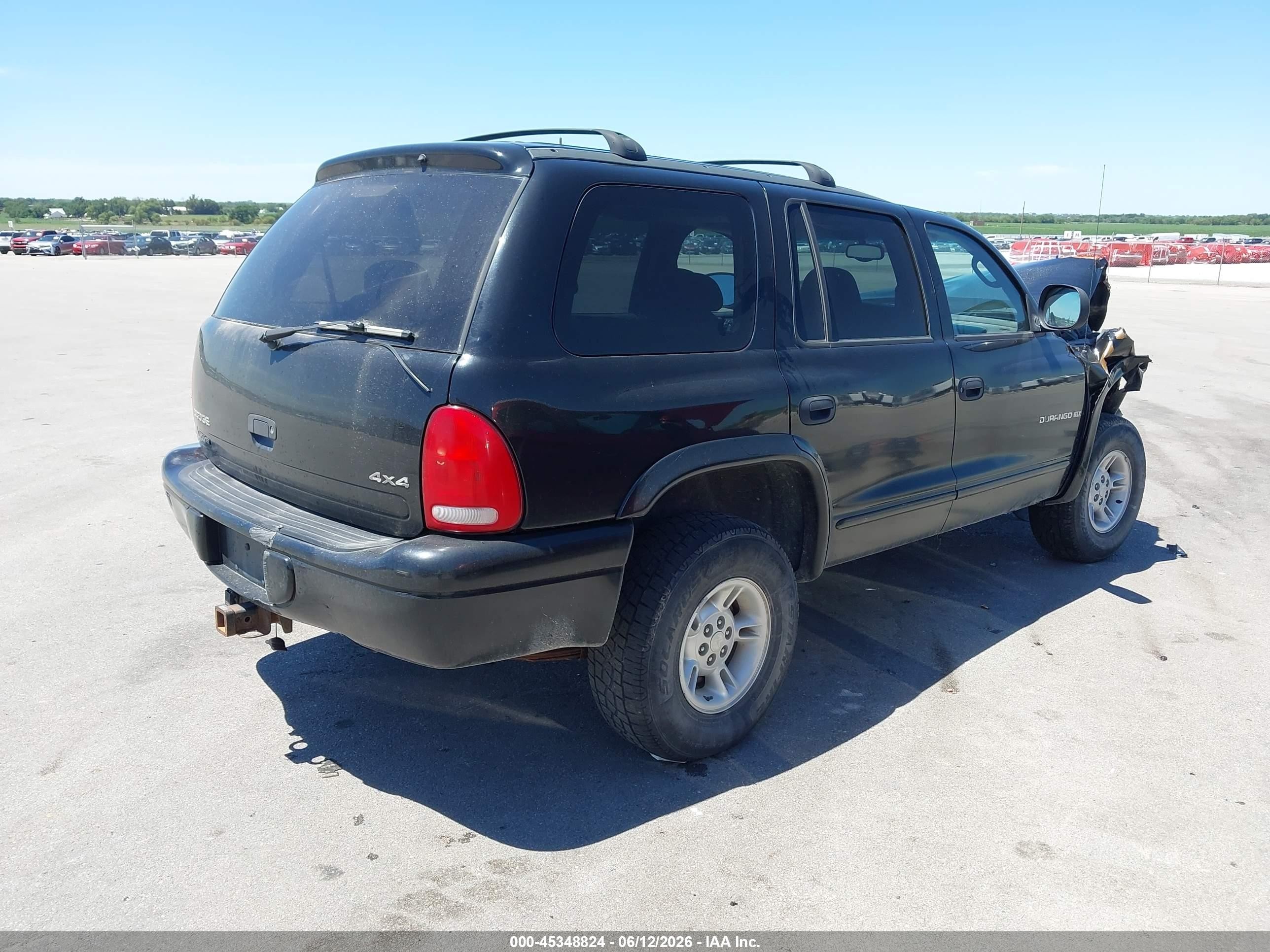 2000 Dodge Durango Black vin: 1B4HS28N6YF286080