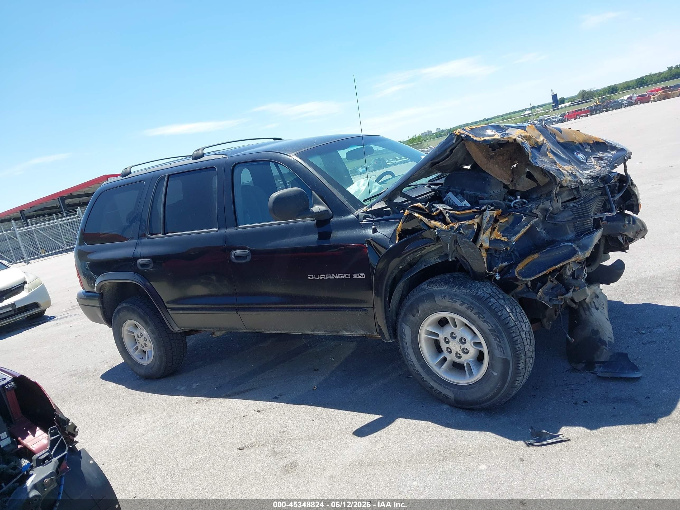 2000 Dodge Durango Black vin: 1B4HS28N6YF286080