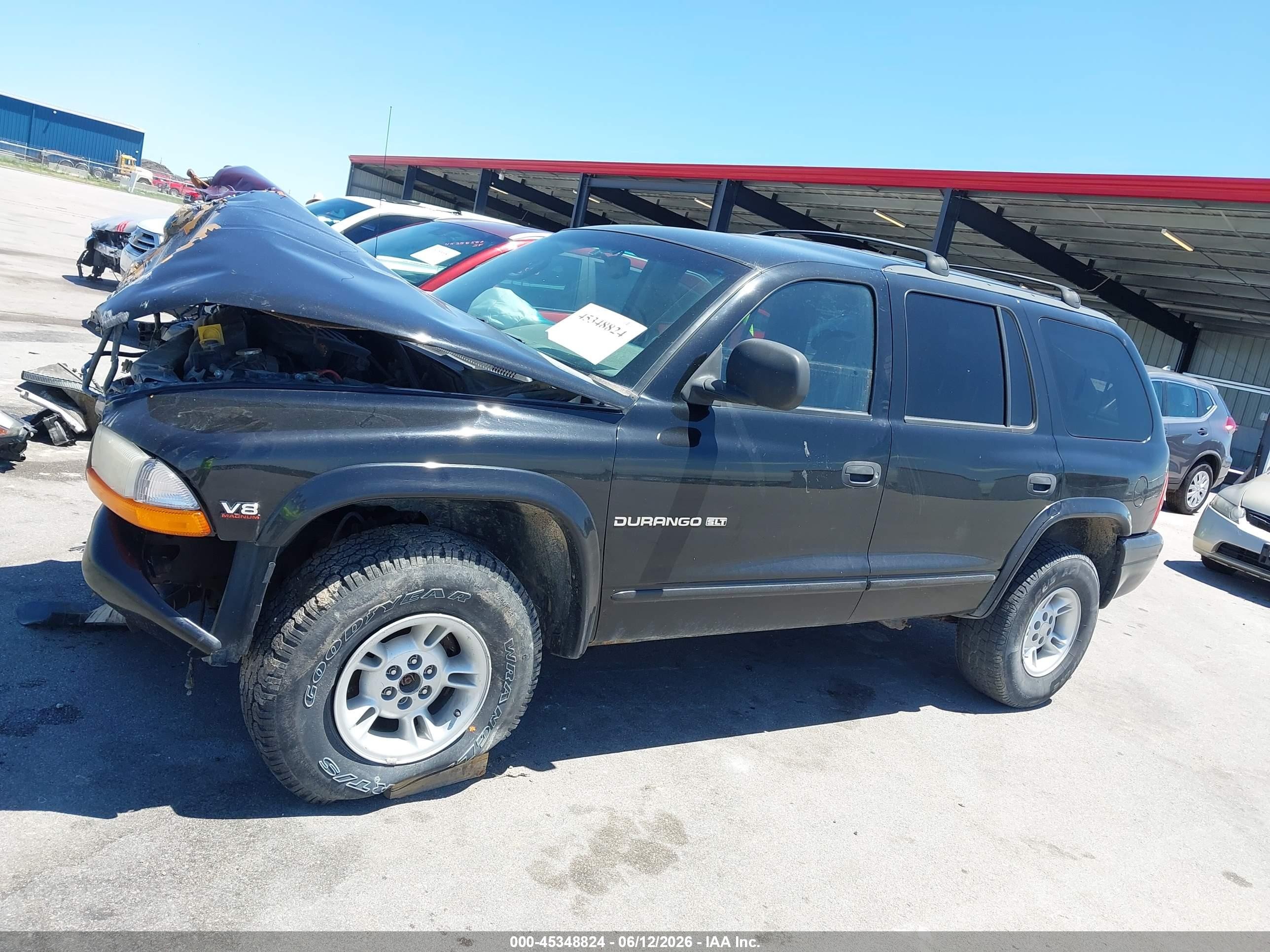 2000 Dodge Durango Black vin: 1B4HS28N6YF286080