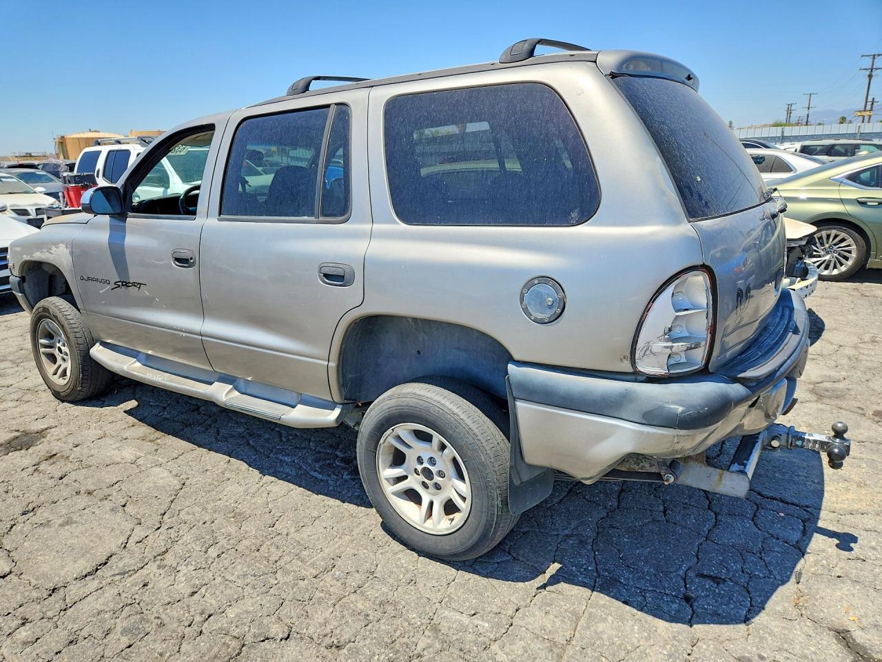 2000 Dodge Durango Silver vin: 1B4HS28N7YF149018