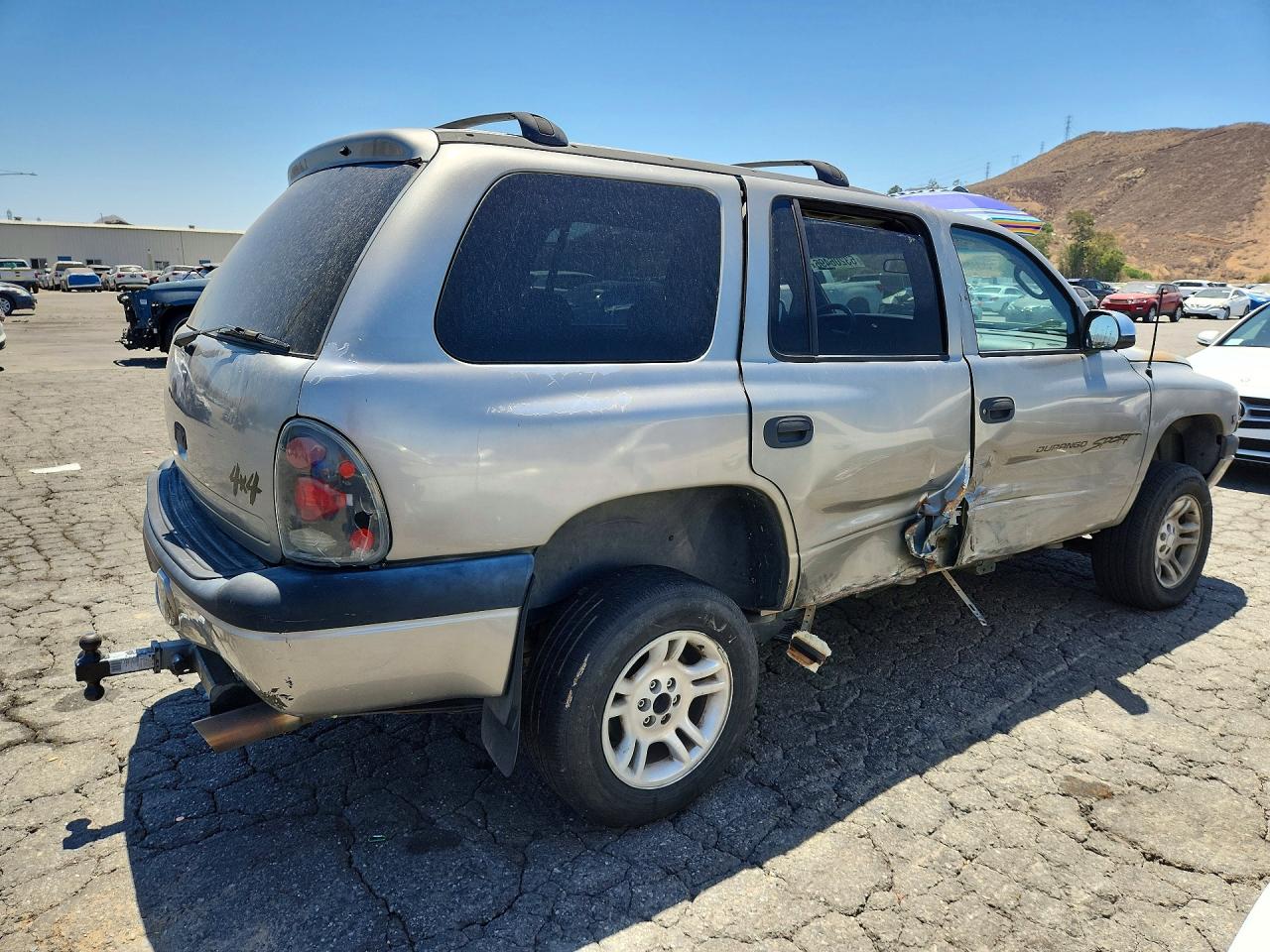 2000 Dodge Durango Silver vin: 1B4HS28N7YF149018