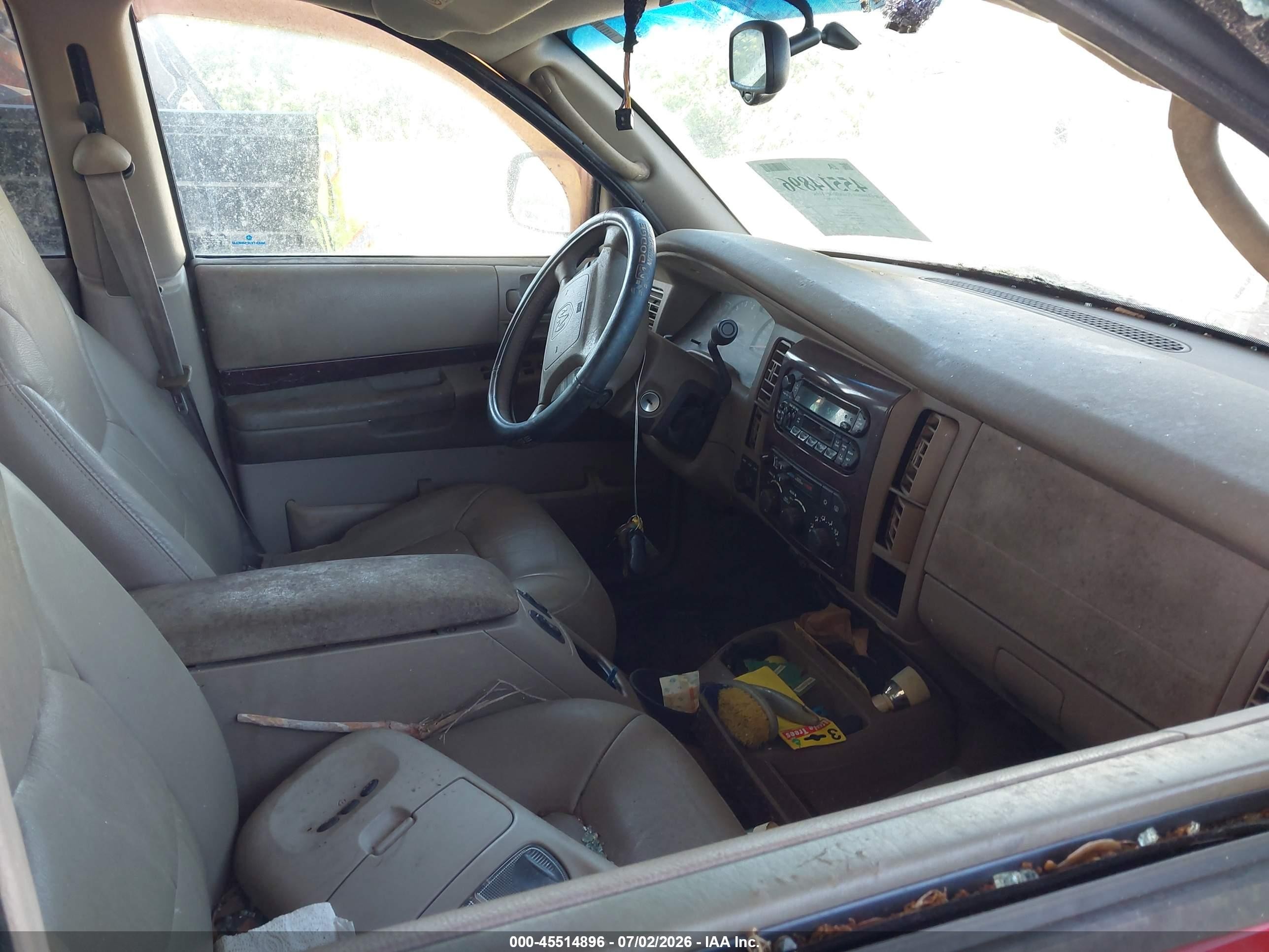 2001 Dodge Durango   Red vin: 1B4HS28N91F562578