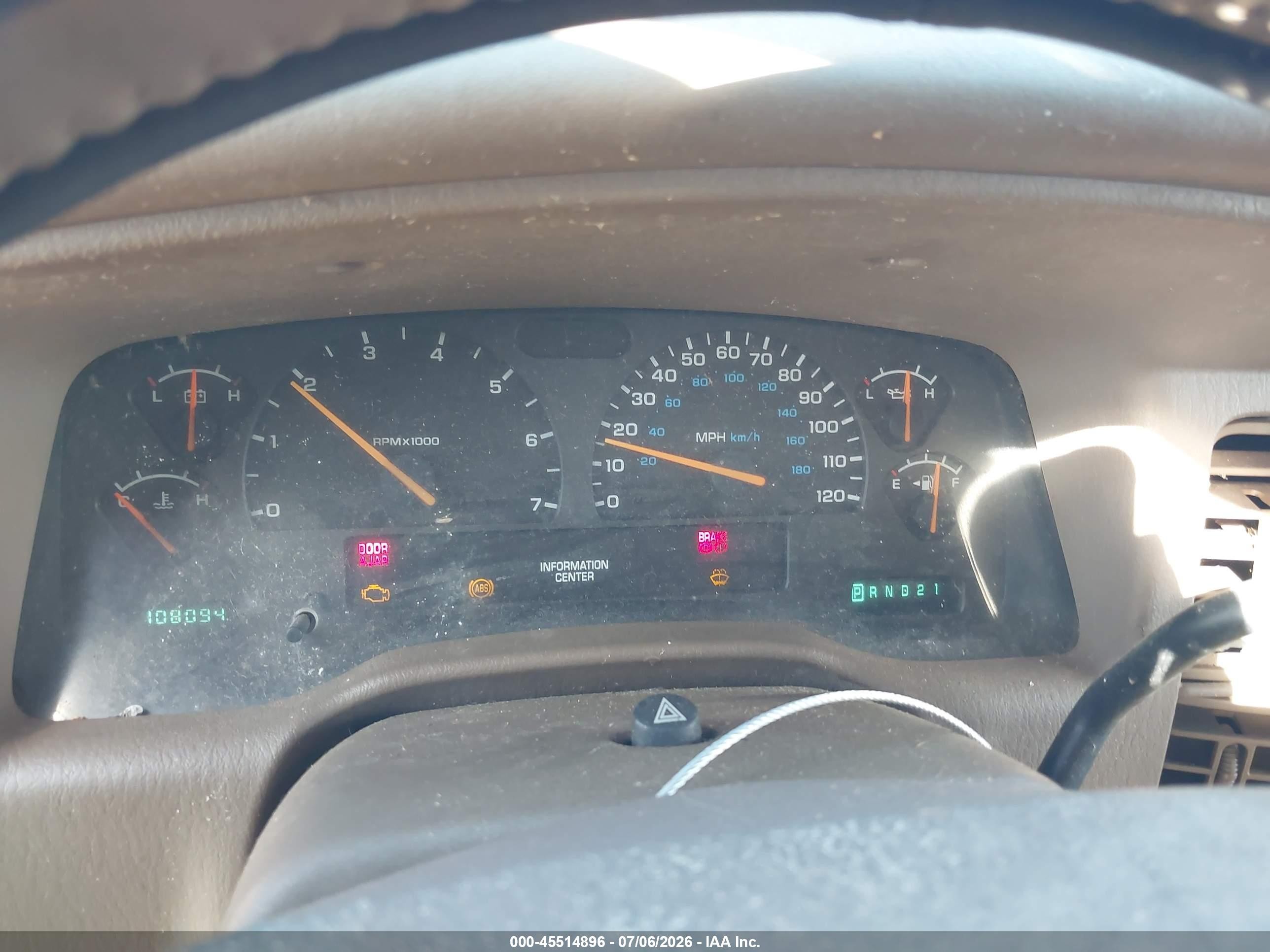 2001 Dodge Durango   Red vin: 1B4HS28N91F562578