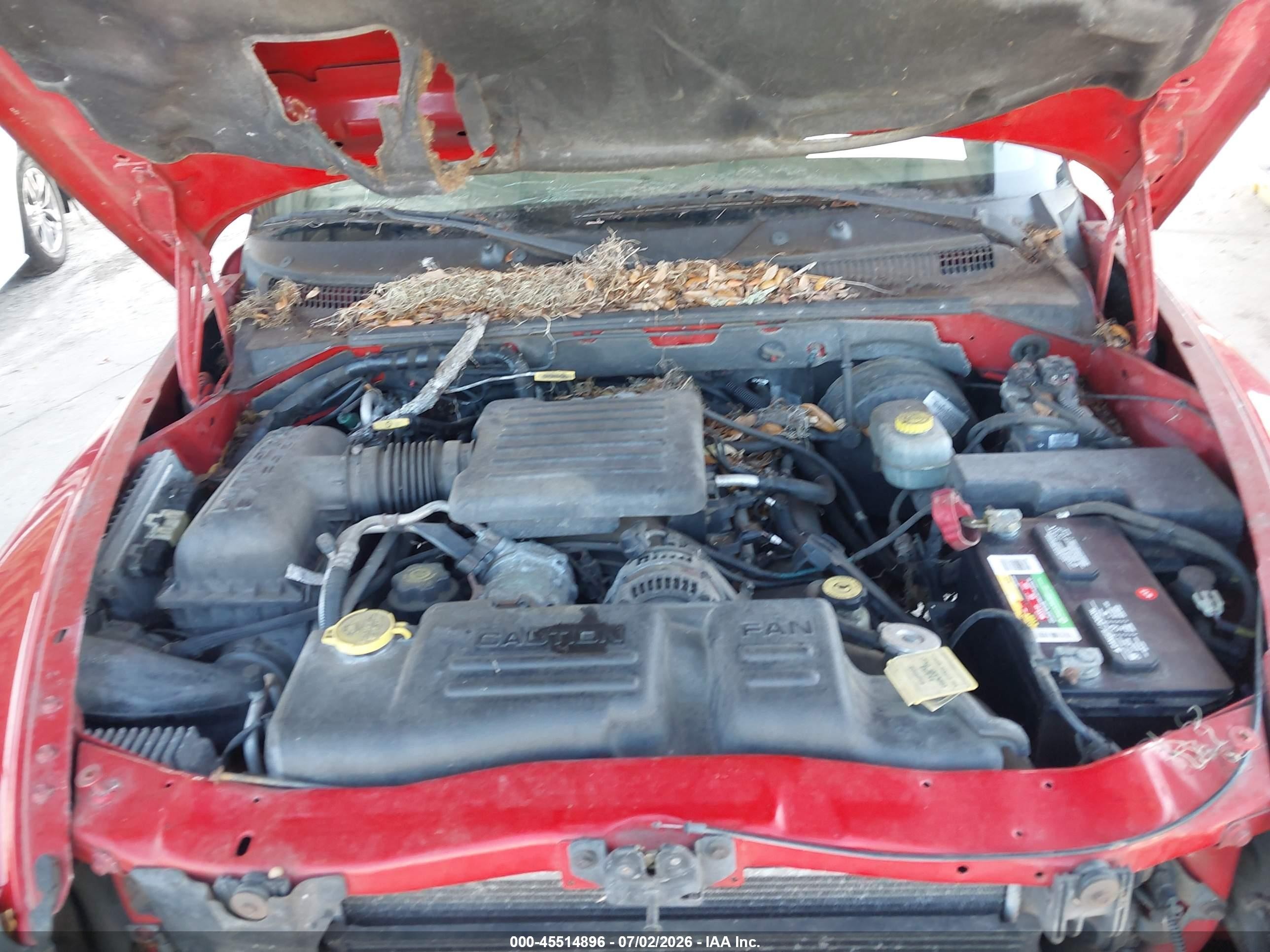 2001 Dodge Durango   Red vin: 1B4HS28N91F562578