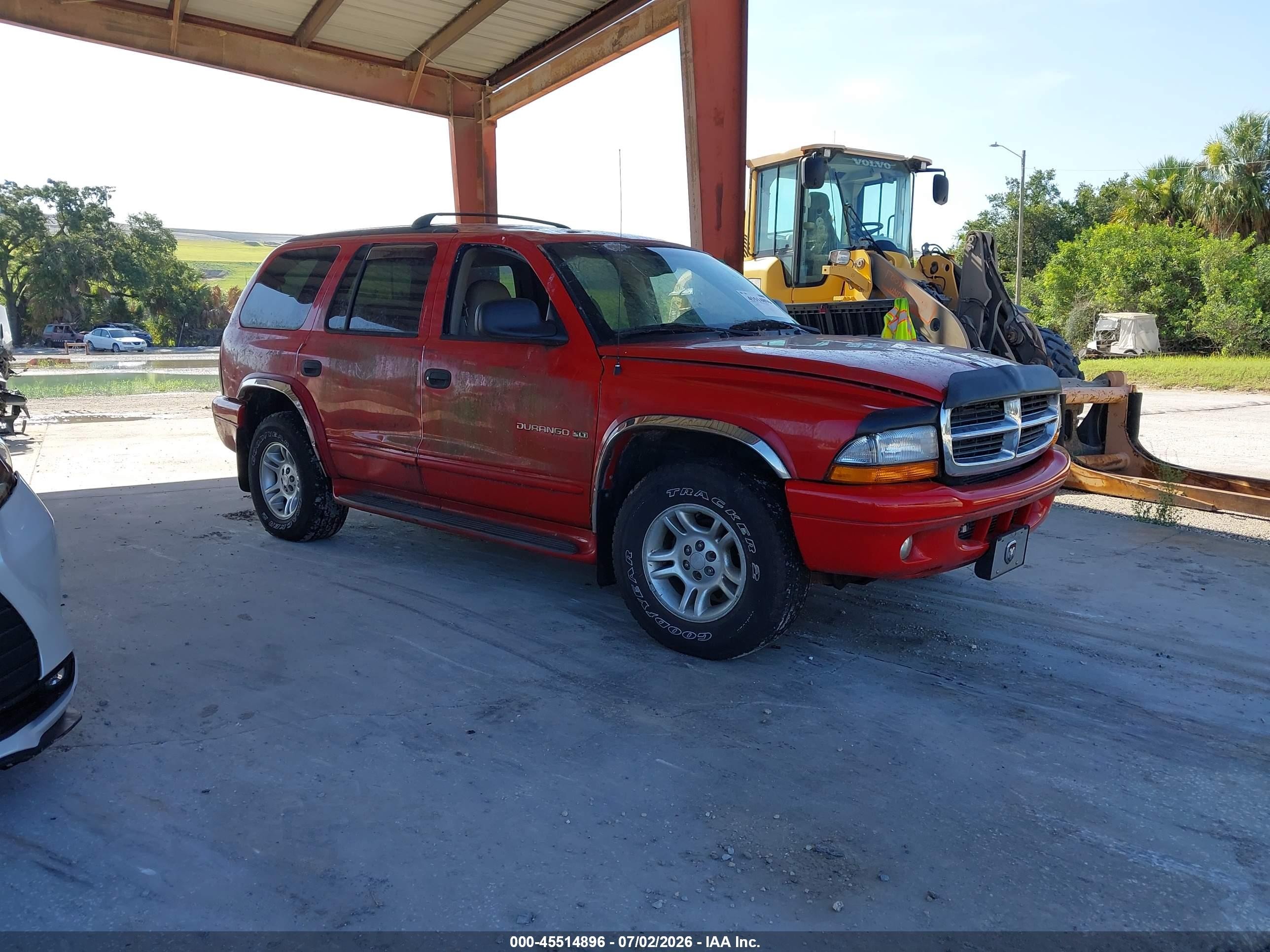 2001 Dodge Durango   Red vin: 1B4HS28N91F562578