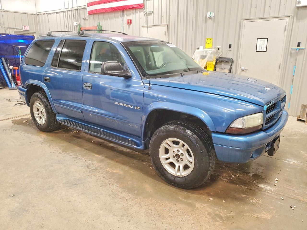 2001 Dodge Durango Blue vin: 1B4HS28N91F635111