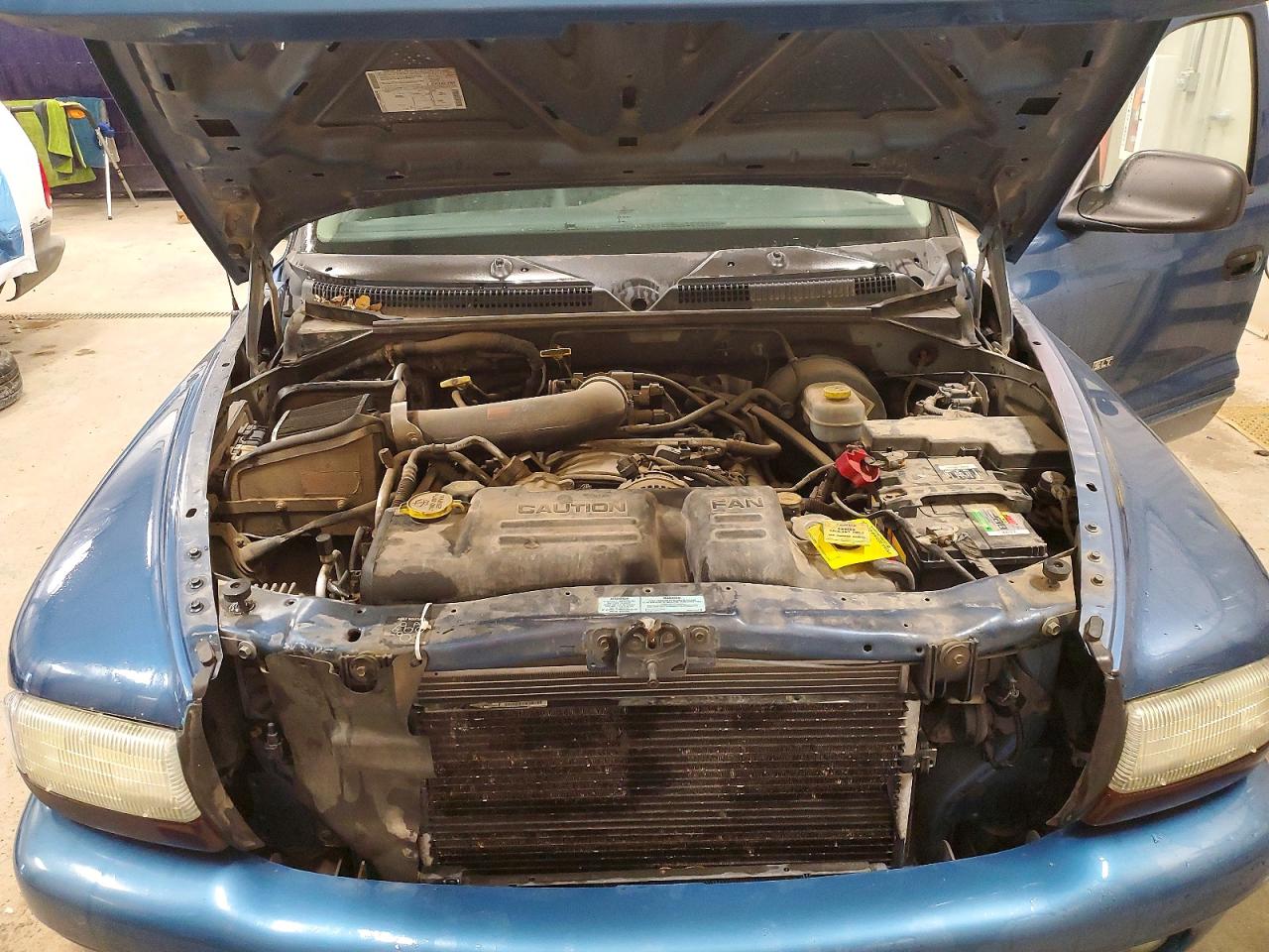 2001 Dodge Durango Blue vin: 1B4HS28N91F635111