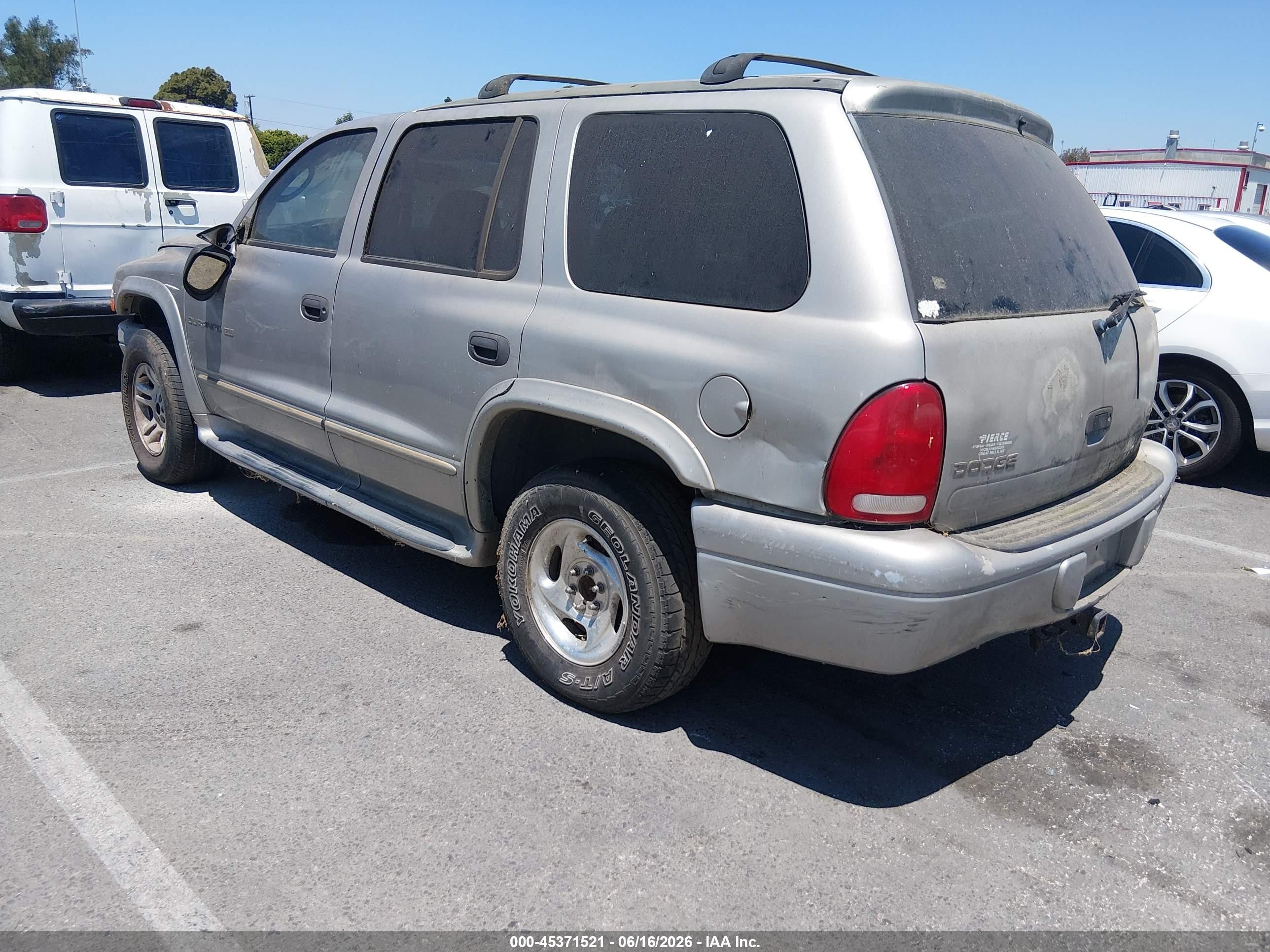 2001 Dodge Durango   Серебряный vin: 1B4HS28N91F641894
