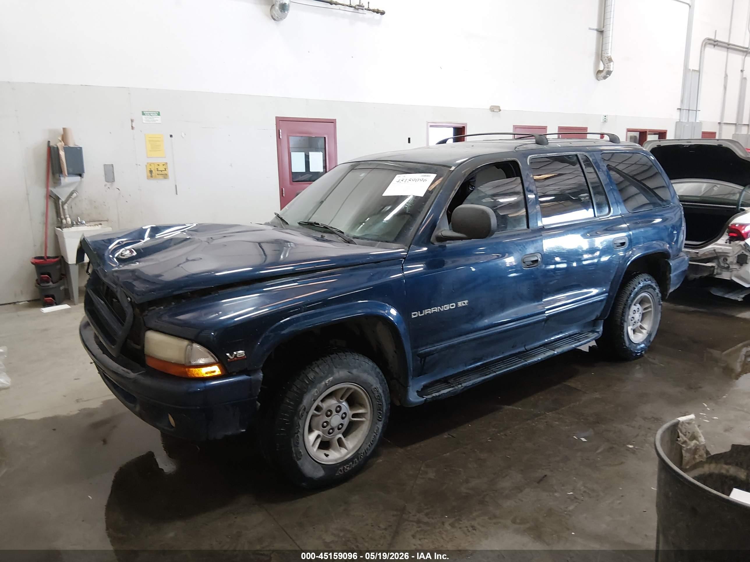 2000 Dodge Durango   Blue vin: 1B4HS28N9YF267698