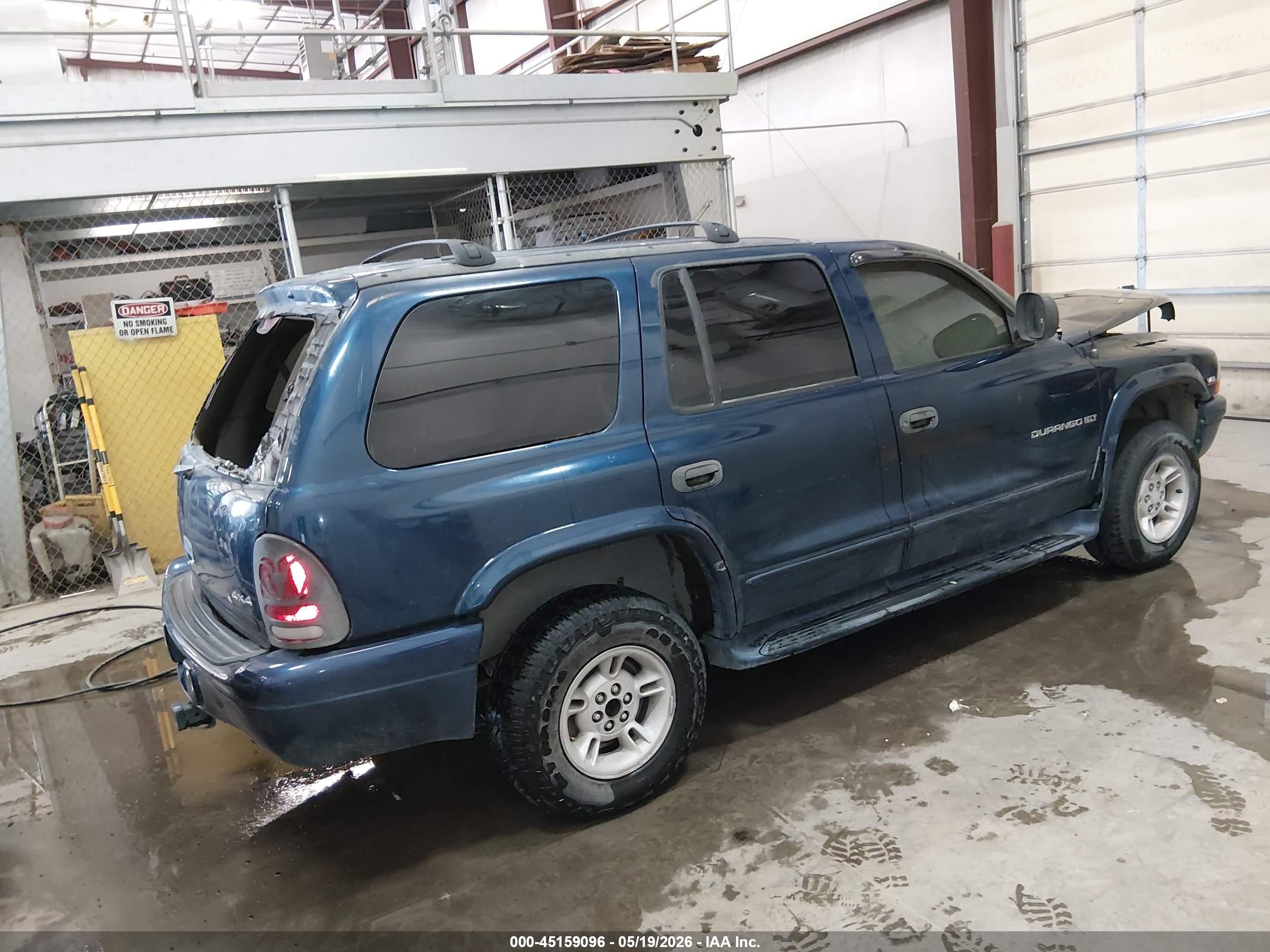 2000 Dodge Durango   Blue vin: 1B4HS28N9YF267698