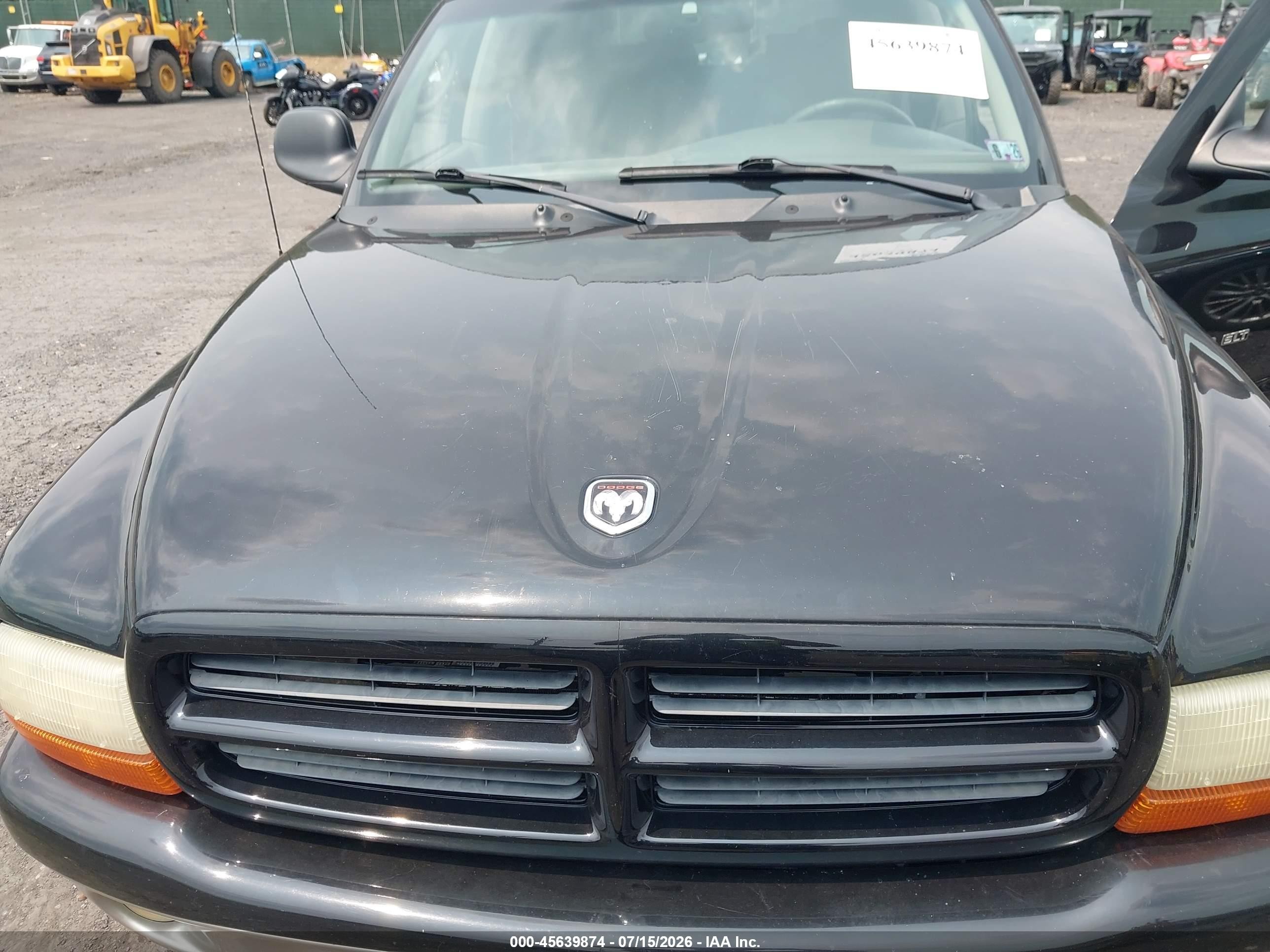 2001 Dodge Durango   Black vin: 1B4HS28NX1F605356