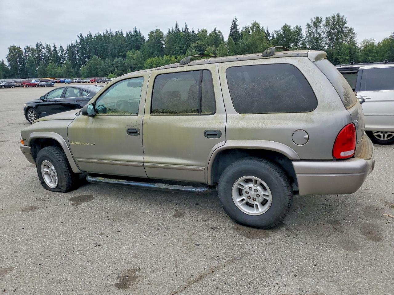 2000 Dodge Durango Silver vin: 1B4HS28NXYF211513