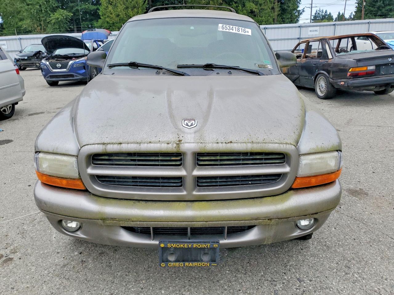 2000 Dodge Durango Silver vin: 1B4HS28NXYF211513