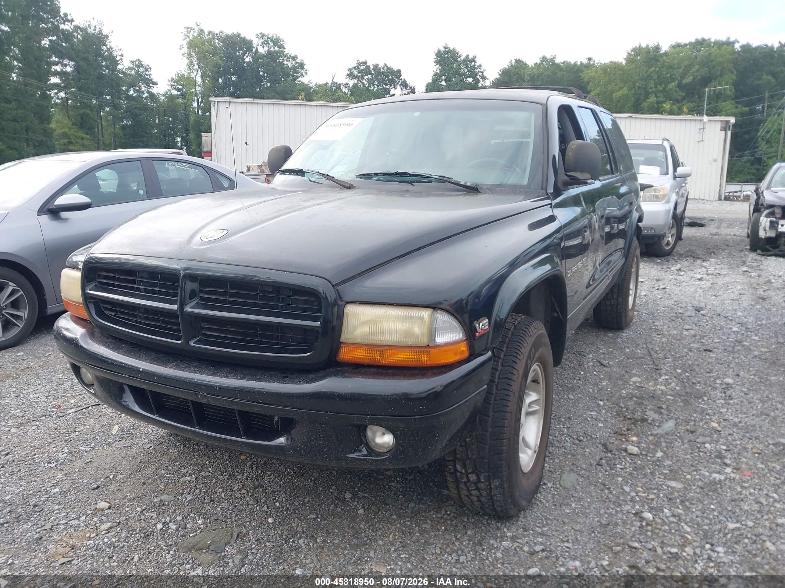 1998 Dodge Durango Slt Black vin: 1B4HS28Y0WF182918
