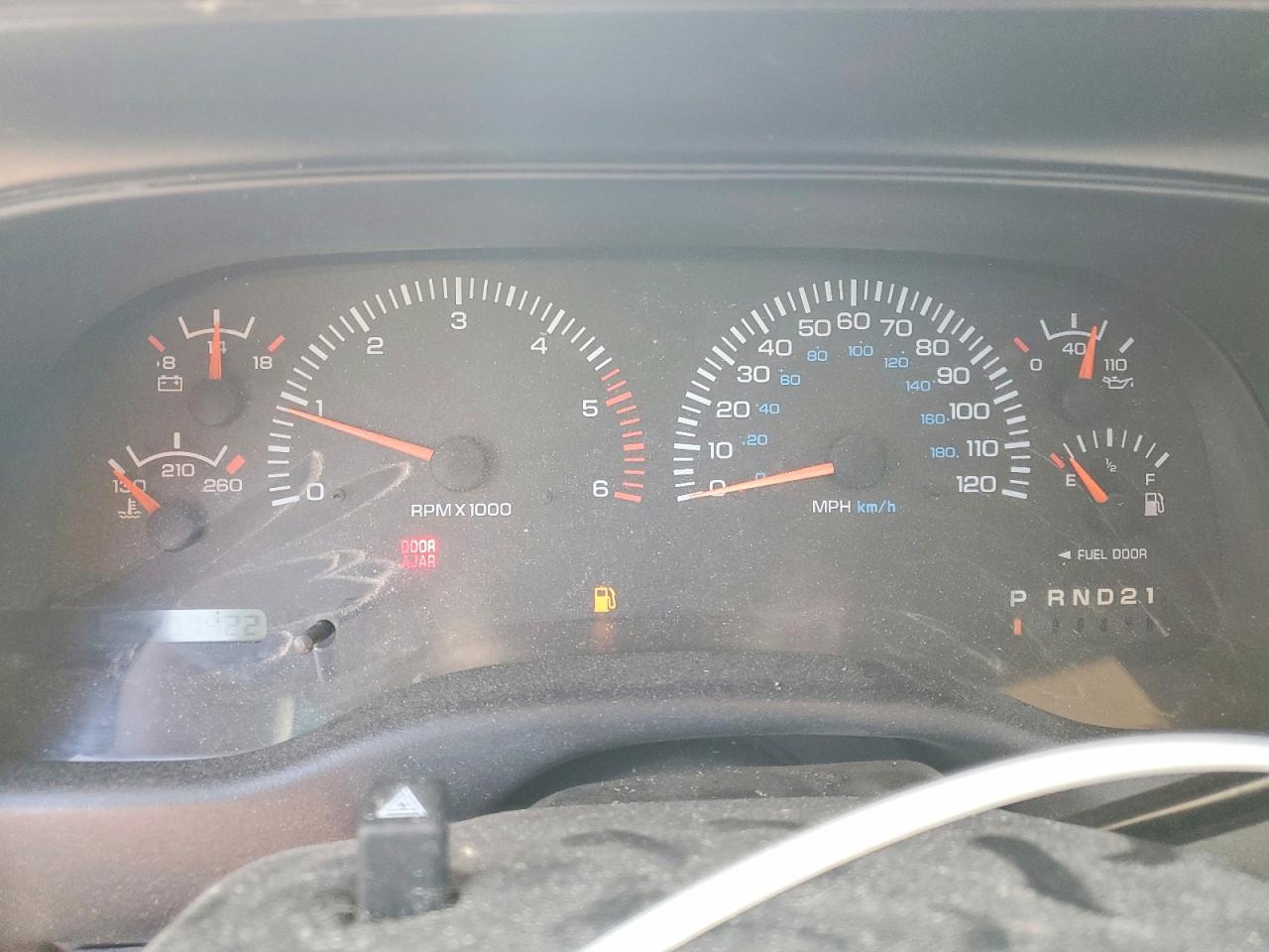 1998 Dodge Durango Red vin: 1B4HS28Y1WF105071