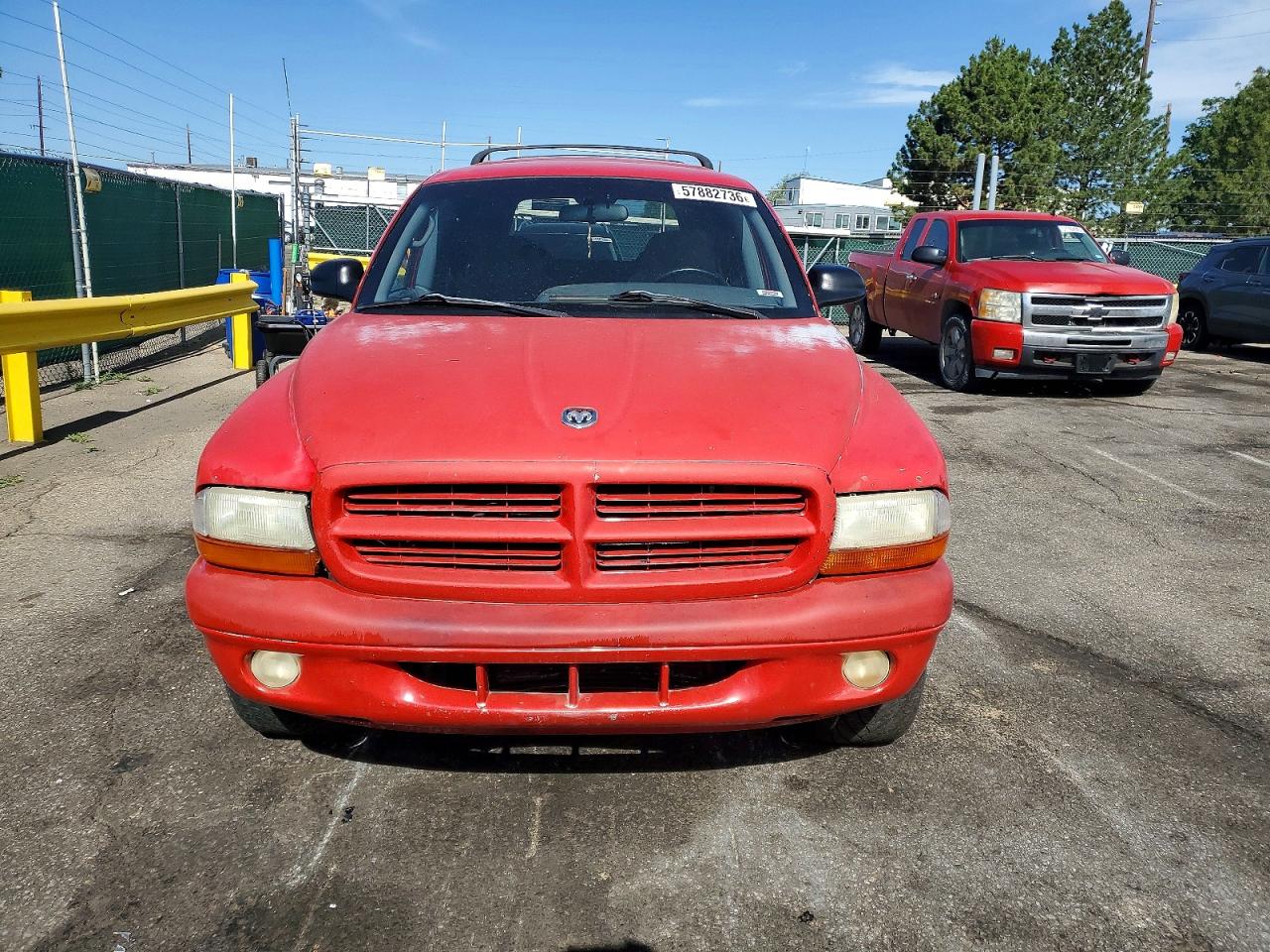 1998 Dodge Durango Red vin: 1B4HS28Y1WF105071