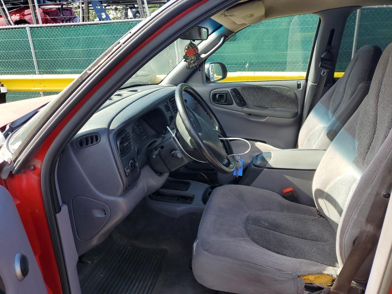 1998 Dodge Durango Red vin: 1B4HS28Y1WF105071