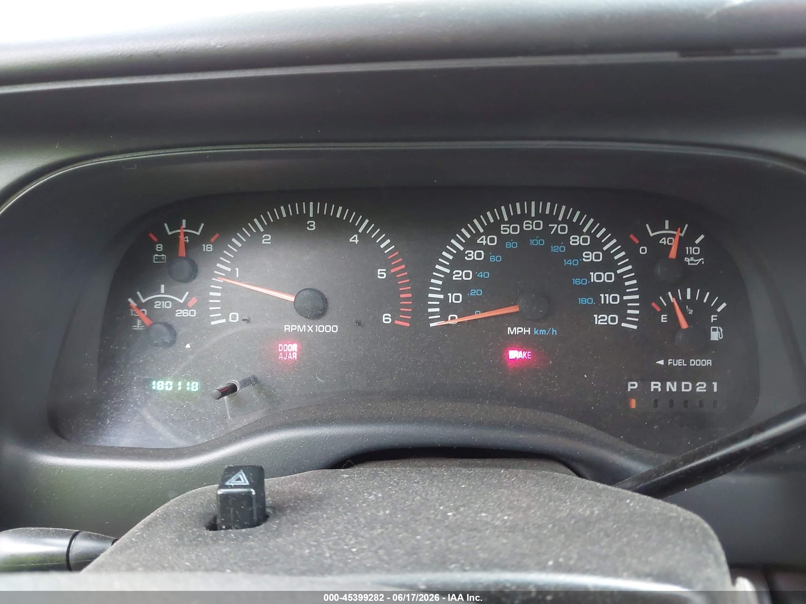 1999 Dodge Durango   Red vin: 1B4HS28Y1XF523910