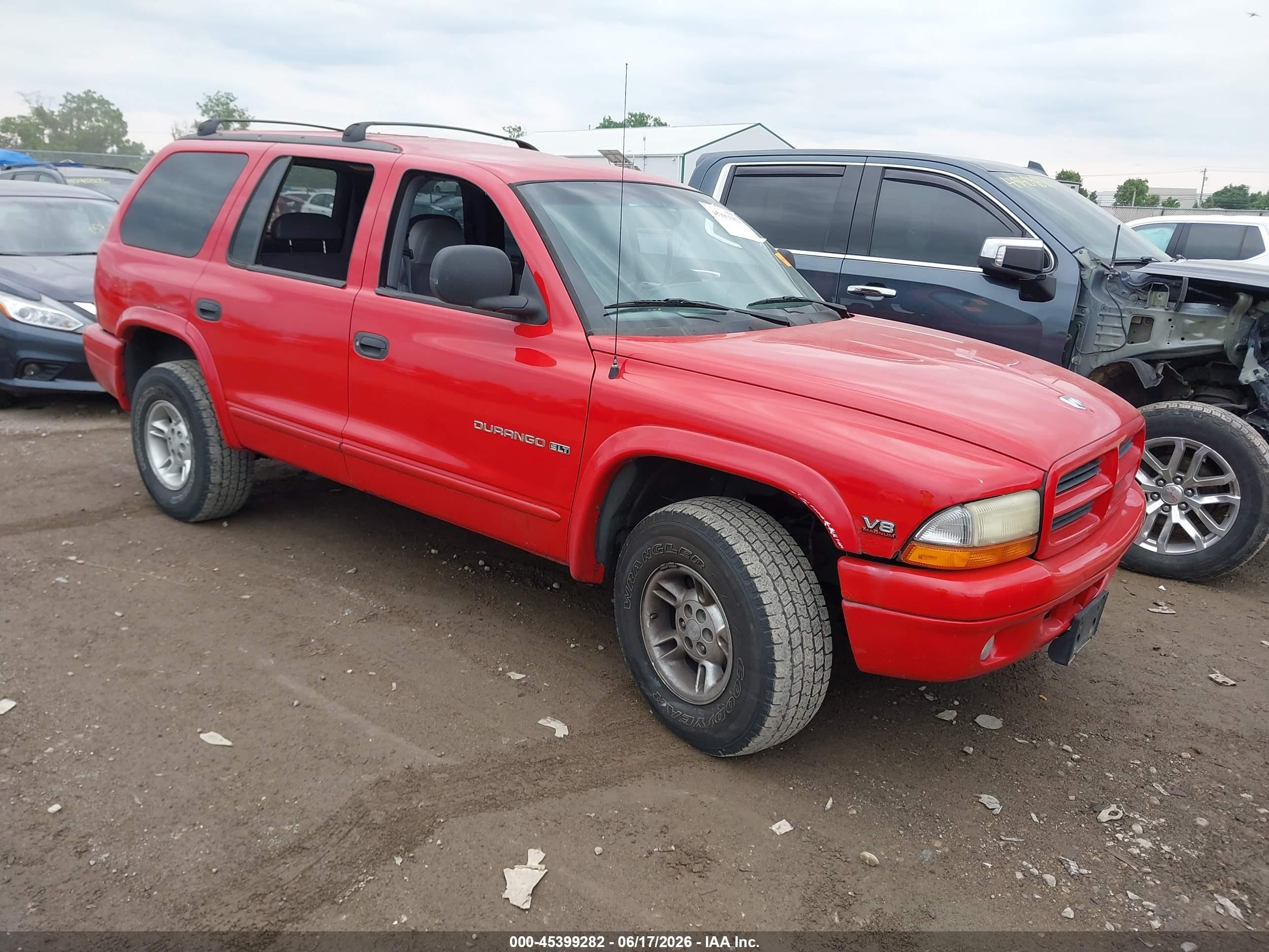 1999 Dodge Durango   Red vin: 1B4HS28Y1XF523910