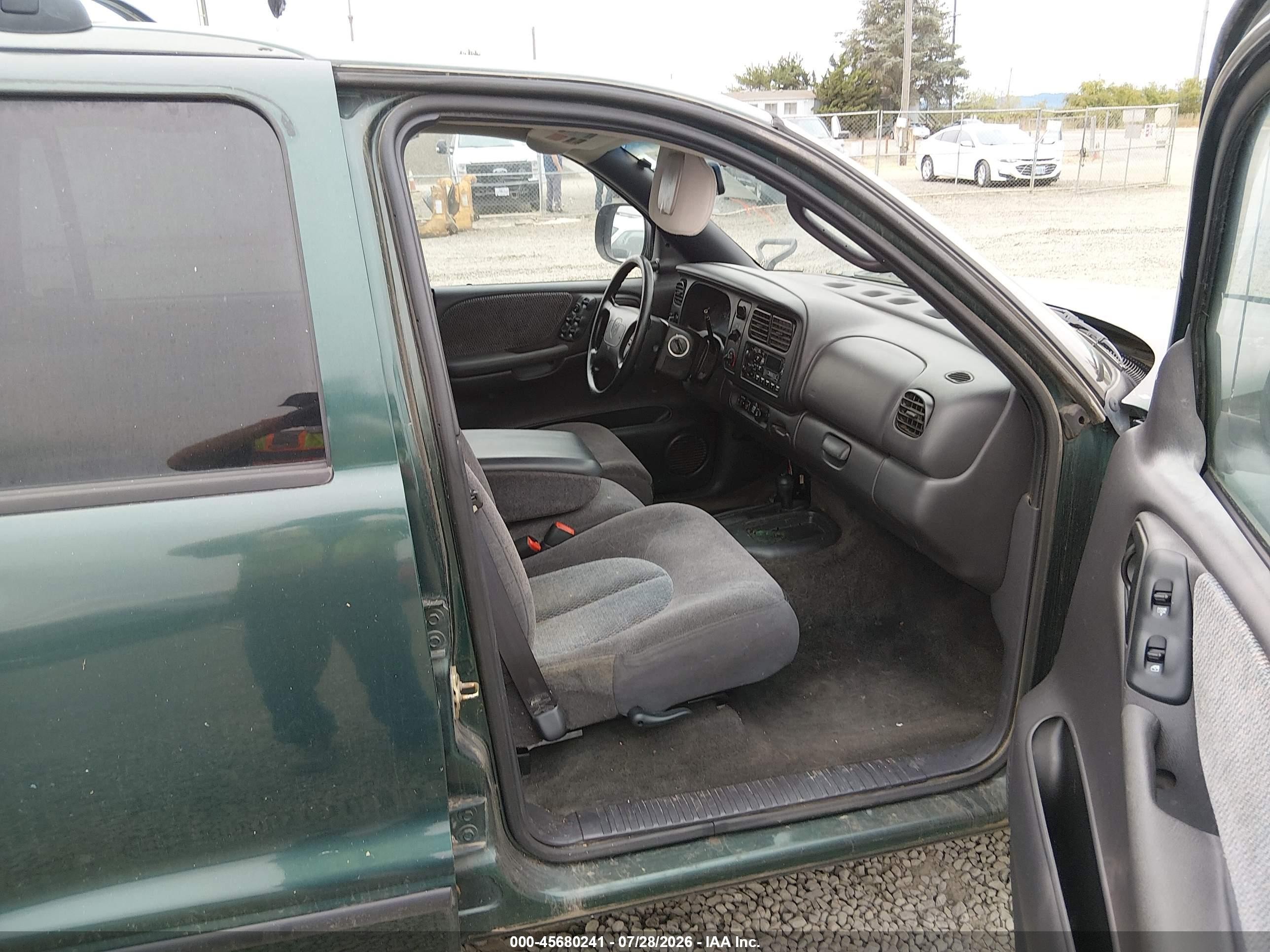 1998 Dodge Durango Slt Green vin: 1B4HS28Y2WF129606