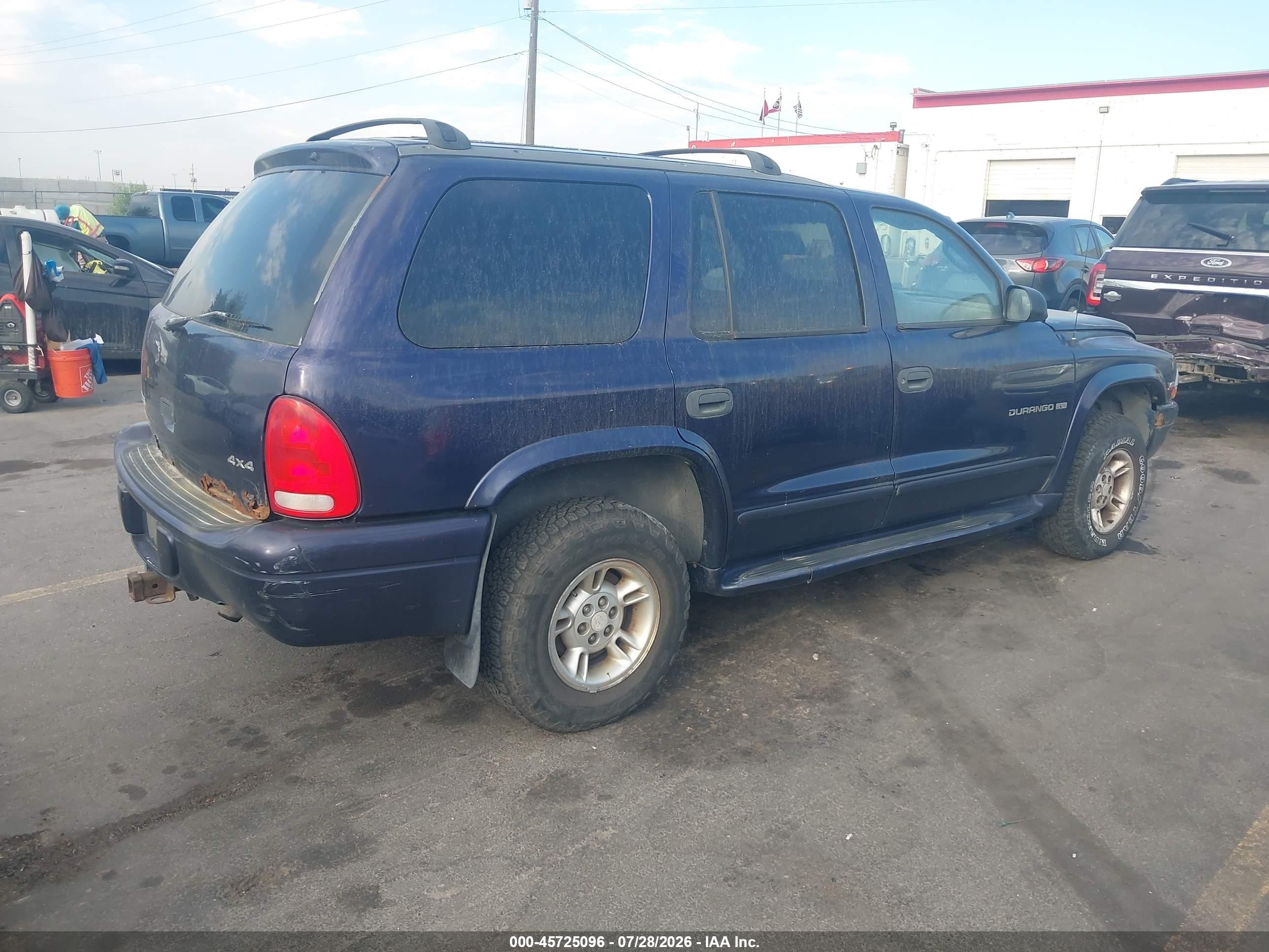 1999 Dodge Durango   Purple vin: 1B4HS28Y2XF525651
