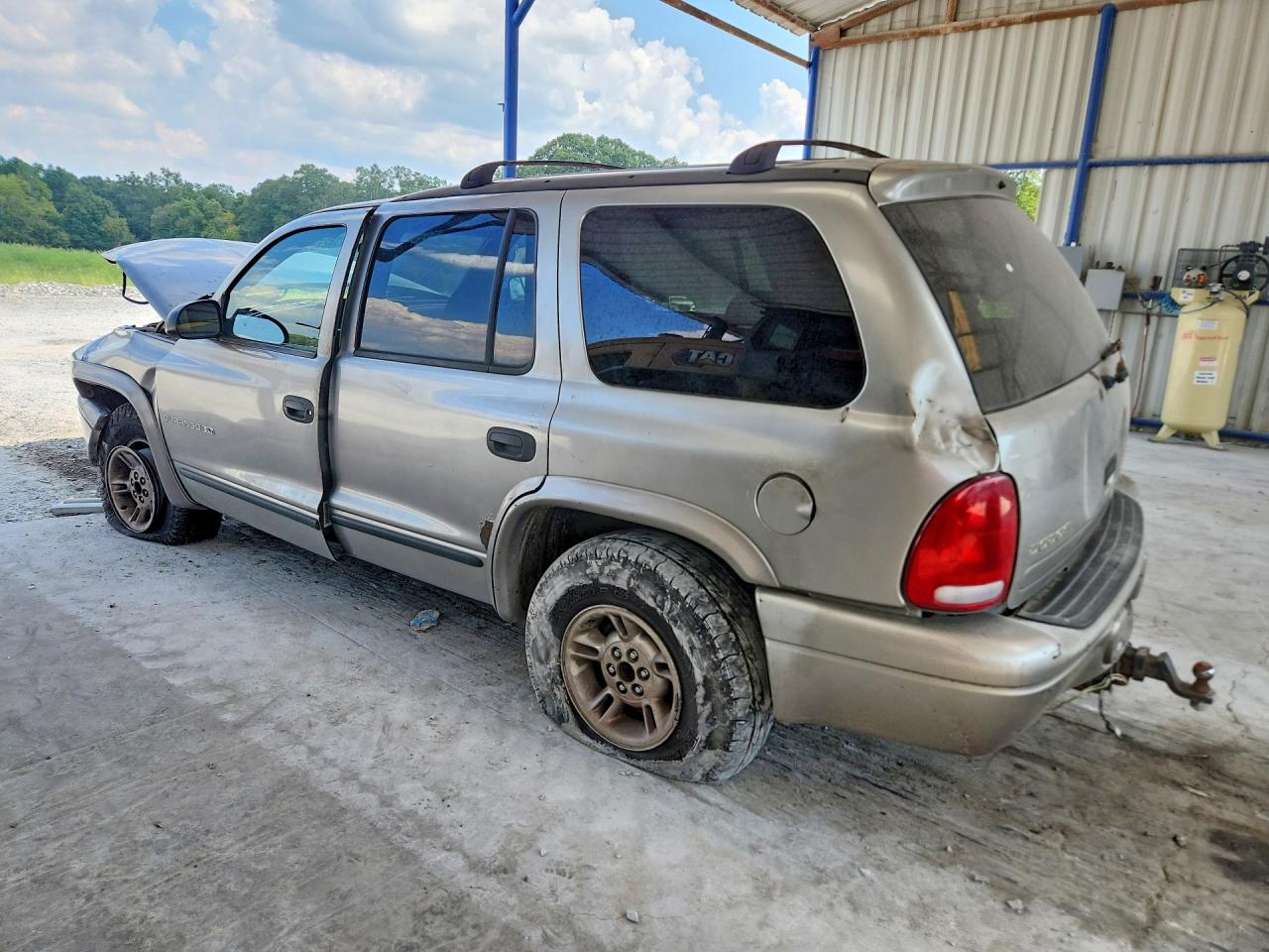 1999 Dodge Durango Gray vin: 1B4HS28Y4XF613648