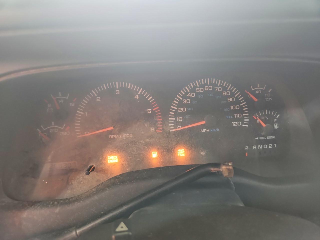 1998 Dodge Durango Black vin: 1B4HS28Y5WF153589