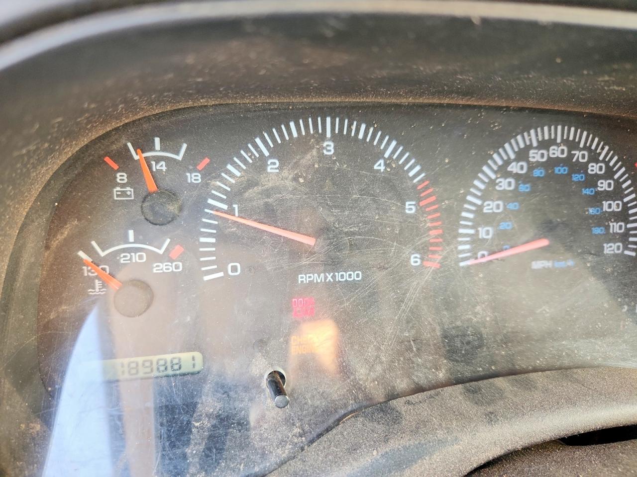 1998 Dodge Durango Silver vin: 1B4HS28Y6WF132153