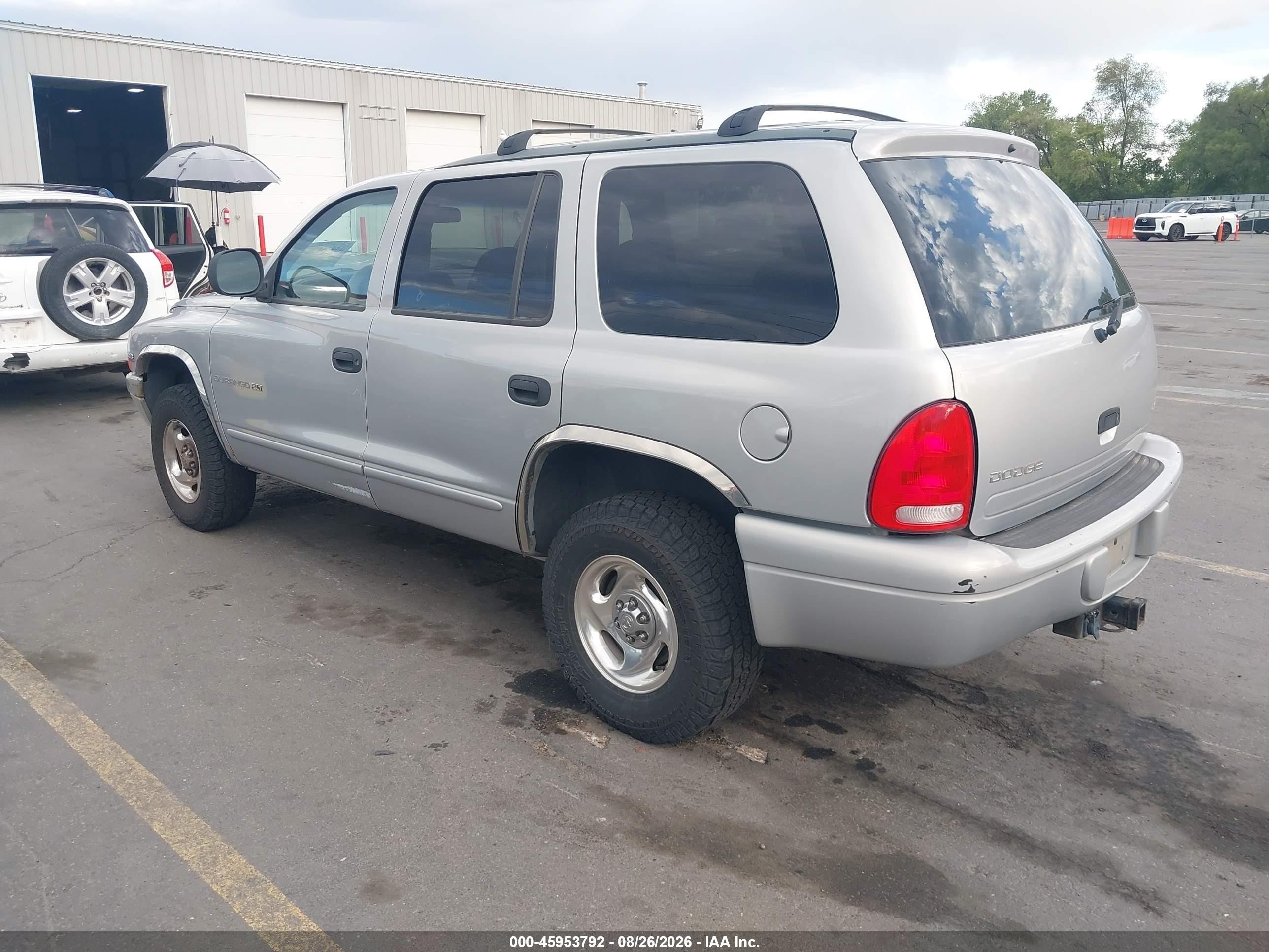 1998 Dodge Durango Slt Silver vin: 1B4HS28Y6WF158378