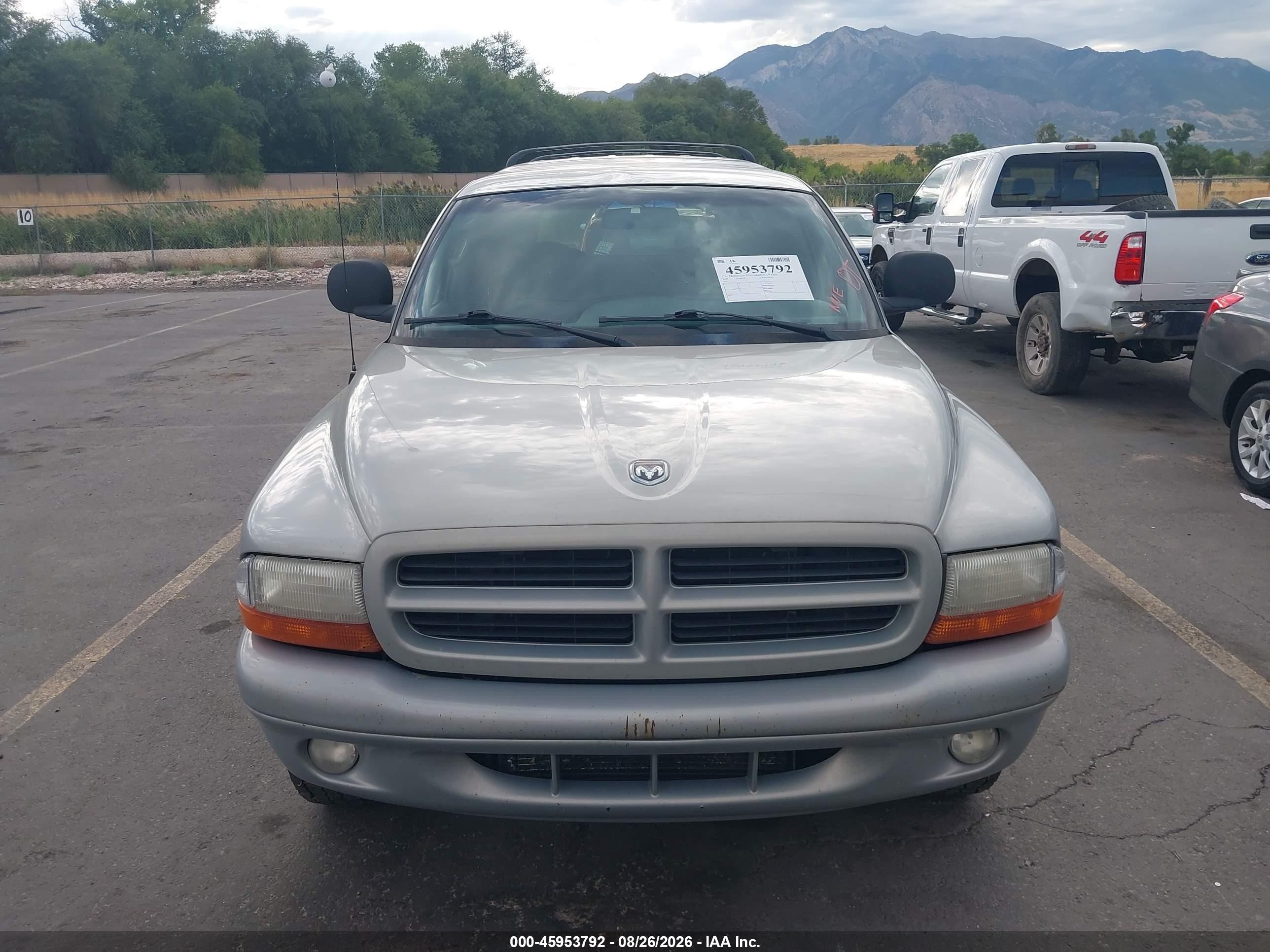 1998 Dodge Durango Slt Silver vin: 1B4HS28Y6WF158378