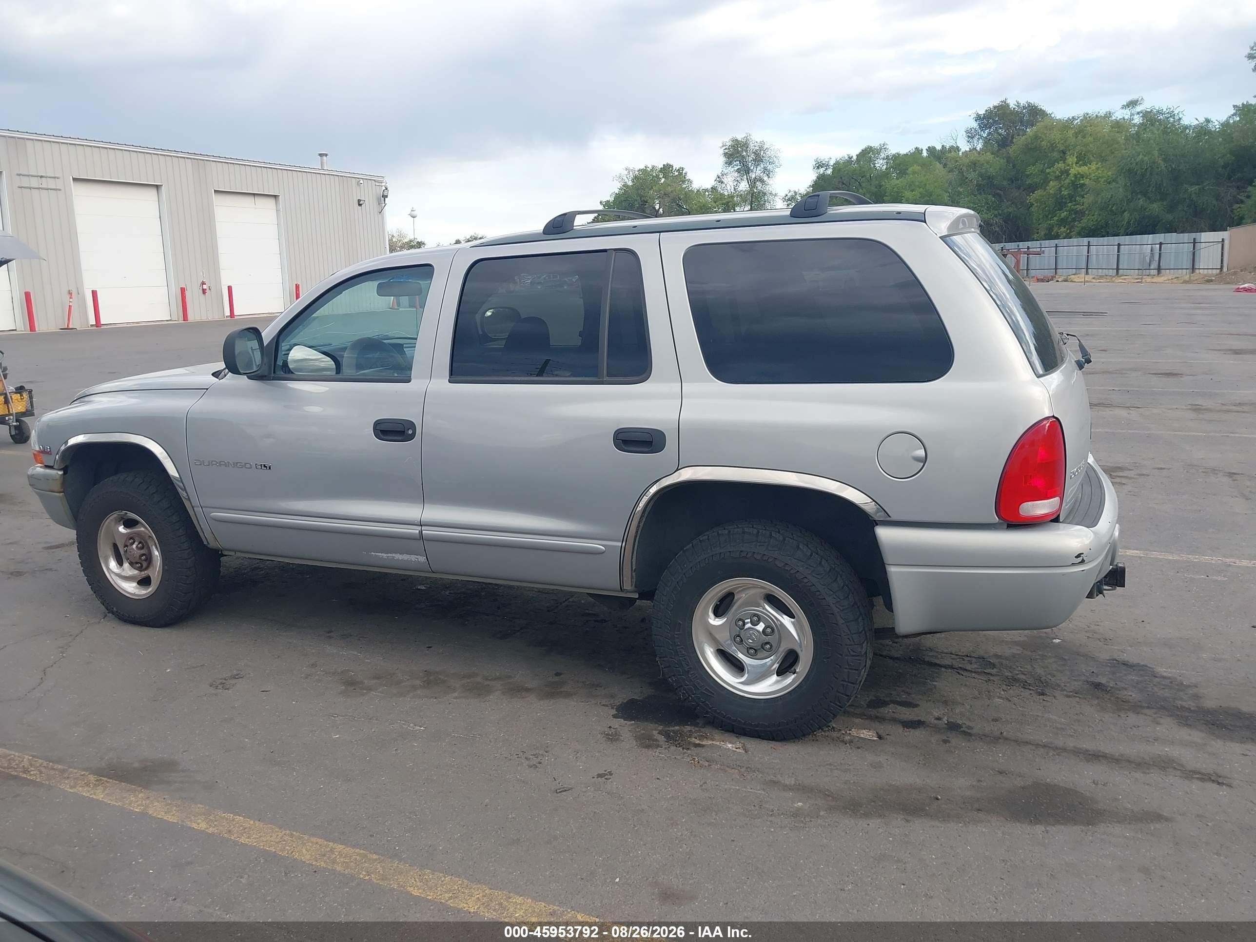 1998 Dodge Durango Slt Silver vin: 1B4HS28Y6WF158378
