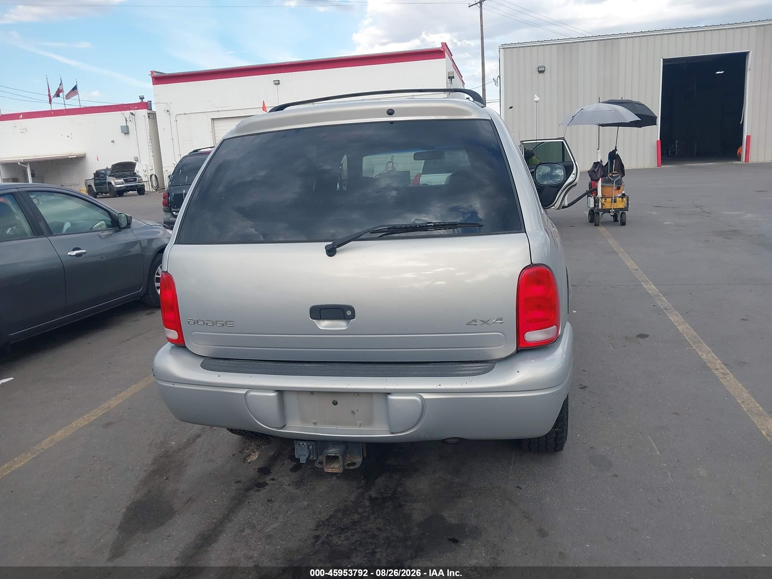 1998 Dodge Durango Slt Silver vin: 1B4HS28Y6WF158378