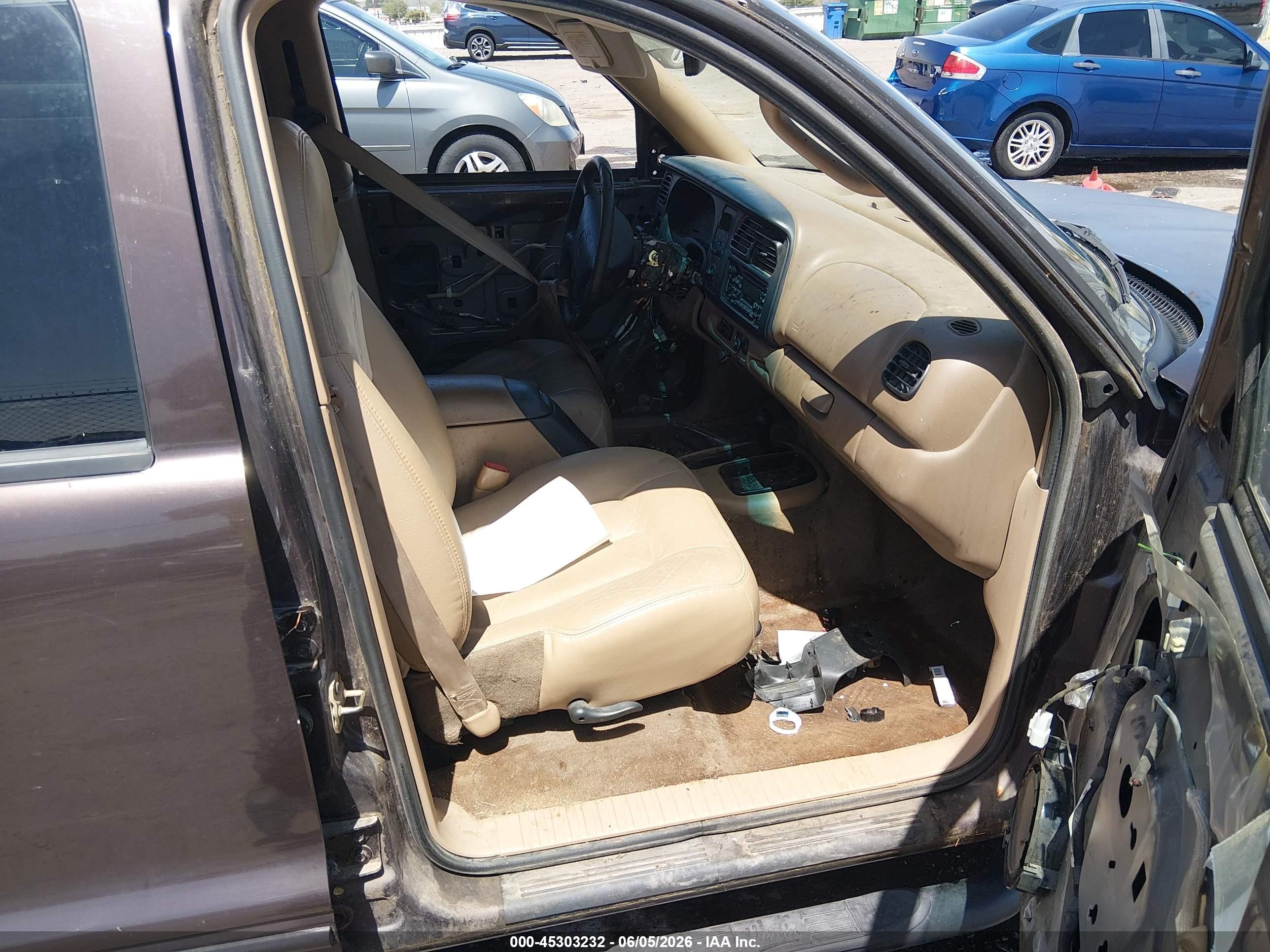 1998 Dodge Durango Slt Burgundy vin: 1B4HS28Y7WF185833