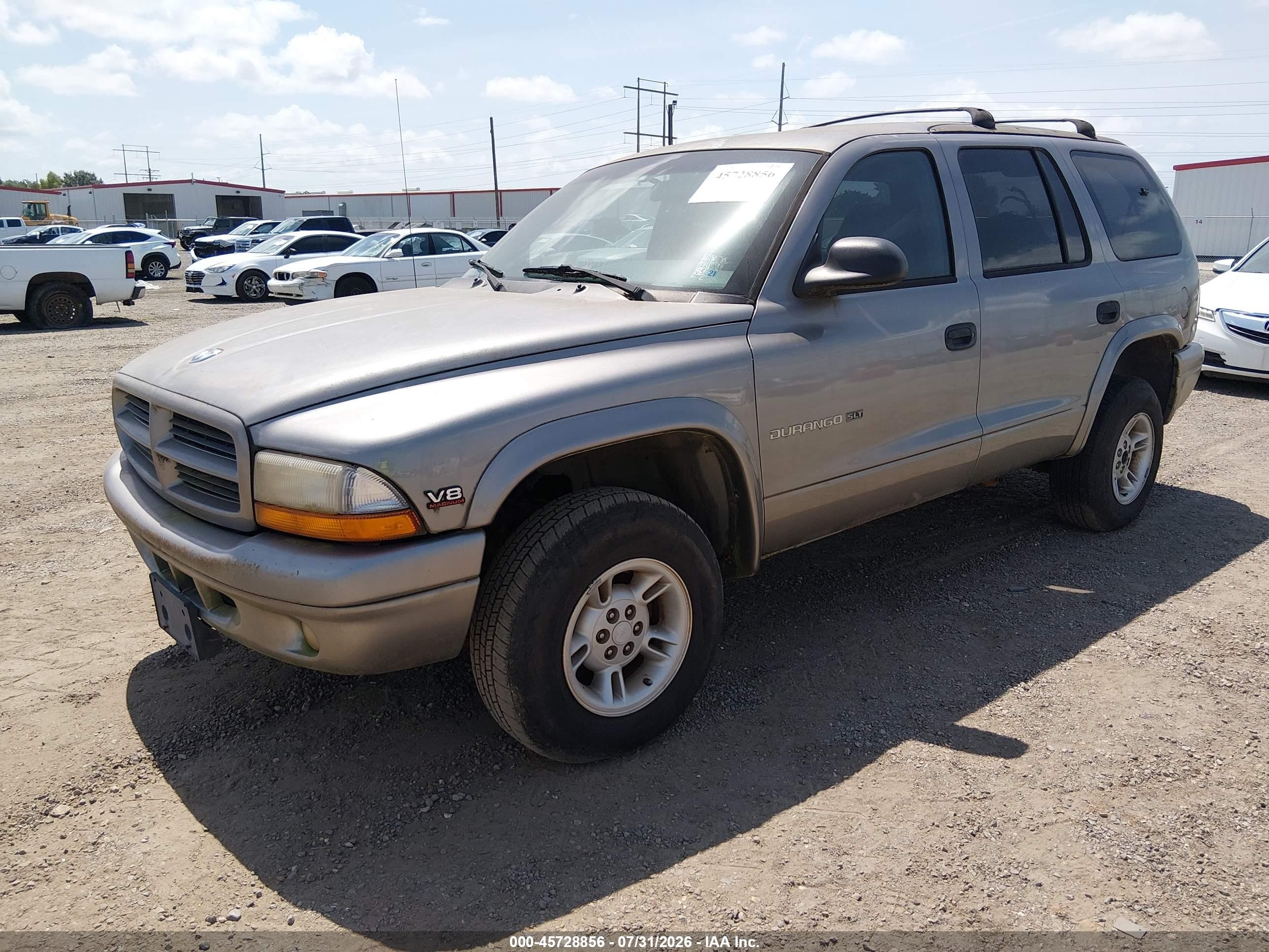 1999 Dodge Durango   Gray vin: 1B4HS28Y8XF608761